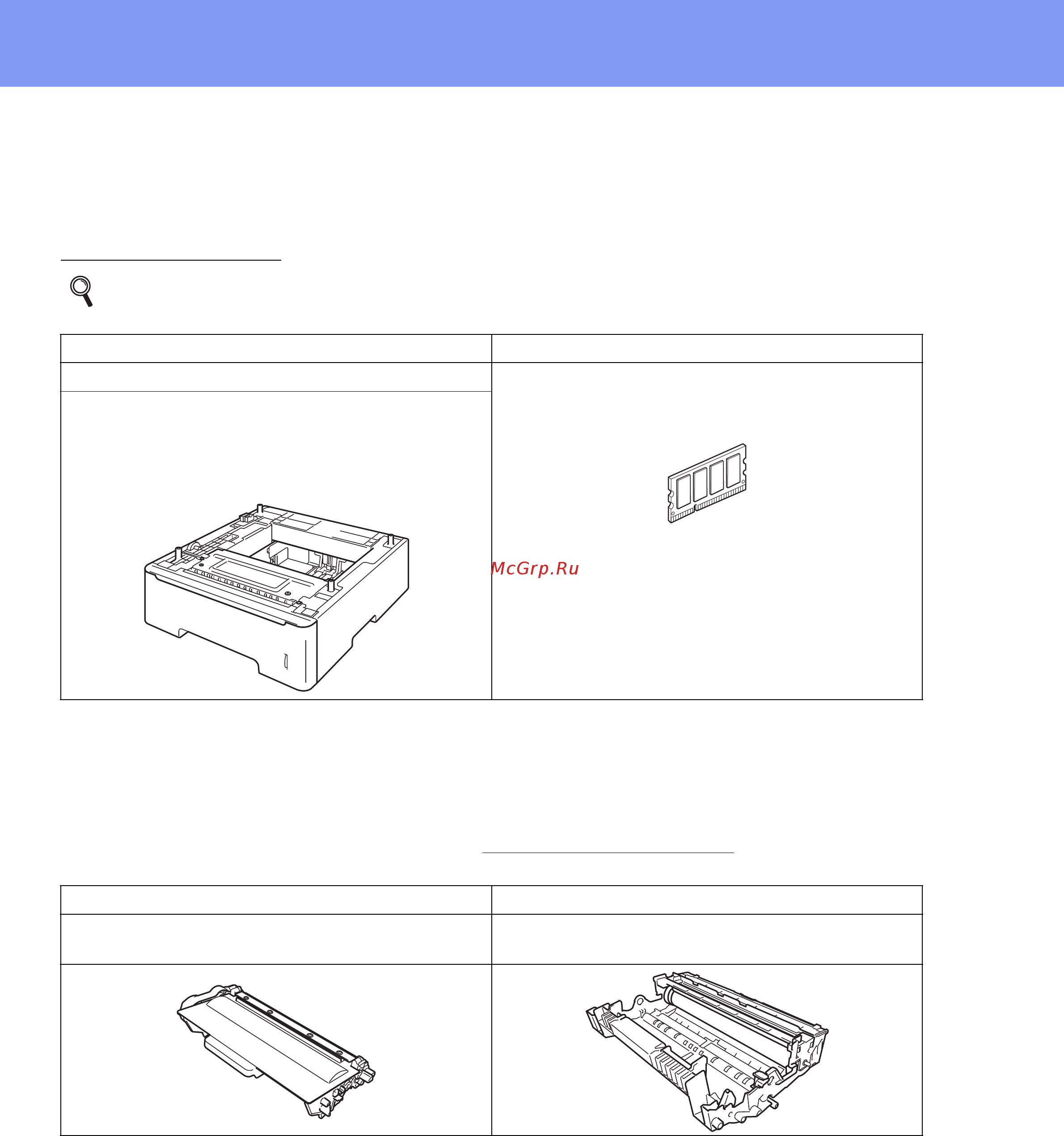 Brother MFC-8510DN [23/24] Расходные материалы
