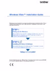 Brother MFC-8870DW Руководство по установке для Windows Vista(ENG)