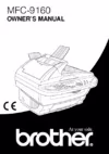 Brother MFC-9160 Руководство пользователя