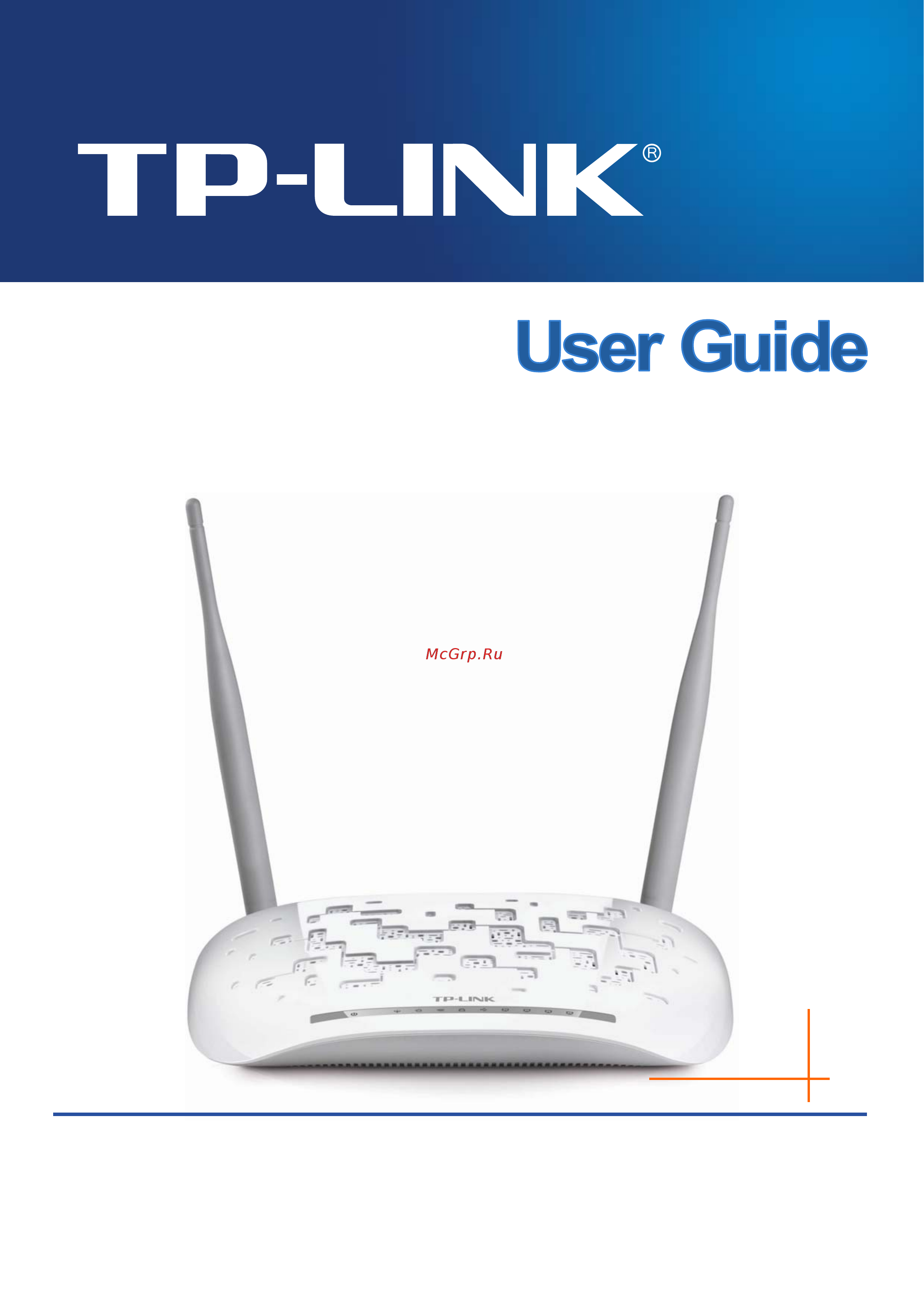 Tp-Link TD-W8968 V2 Руководство пользователя онлайн