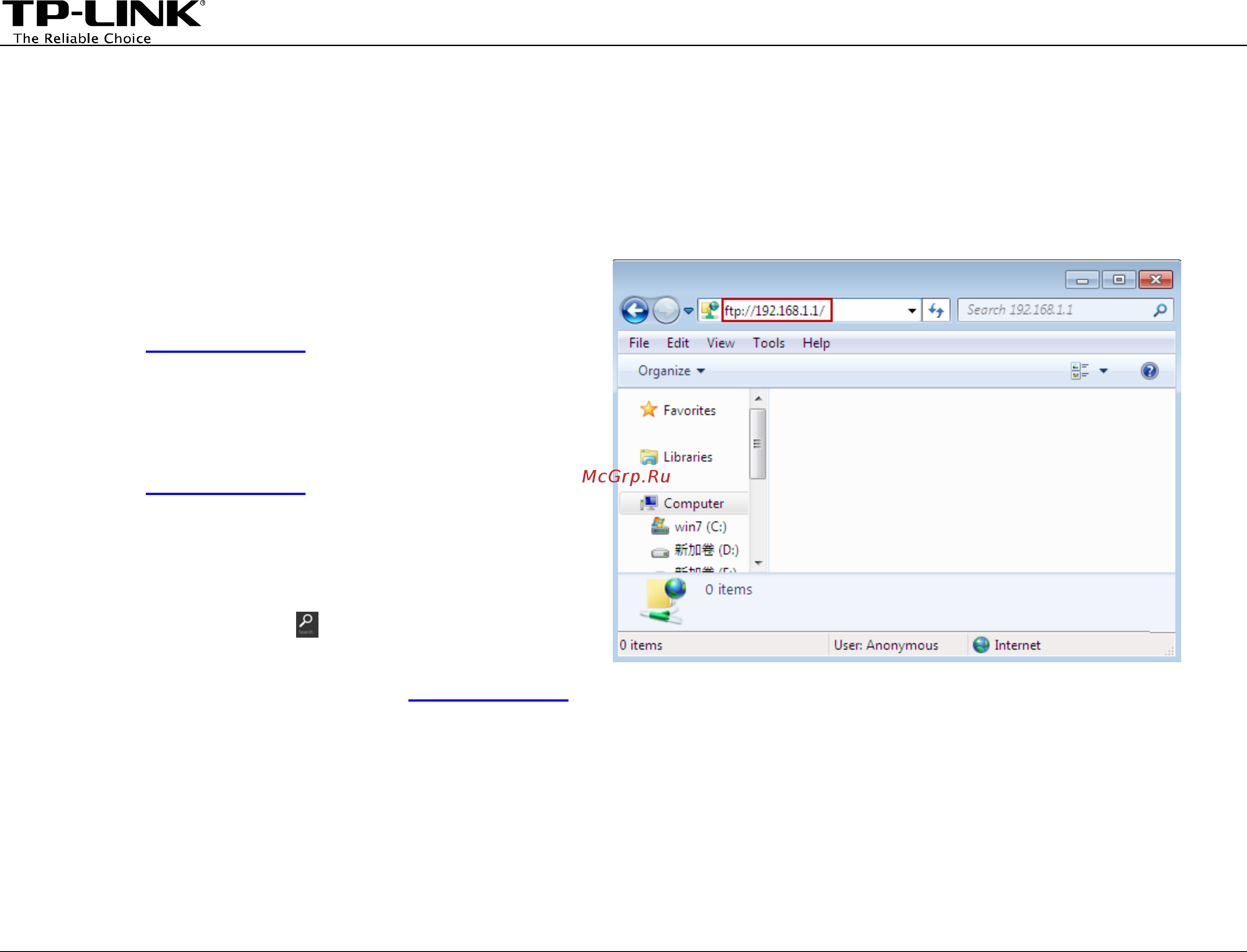 Tp-Link TD-W8968 V1 [4/24] How to access ftp server