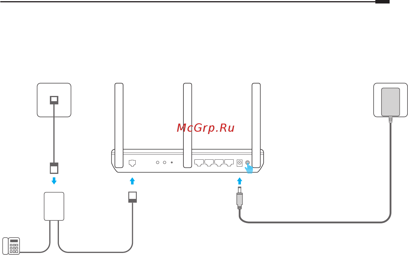 Tp-Link TD-W8960N V1 [35/66] Verbind de hardware