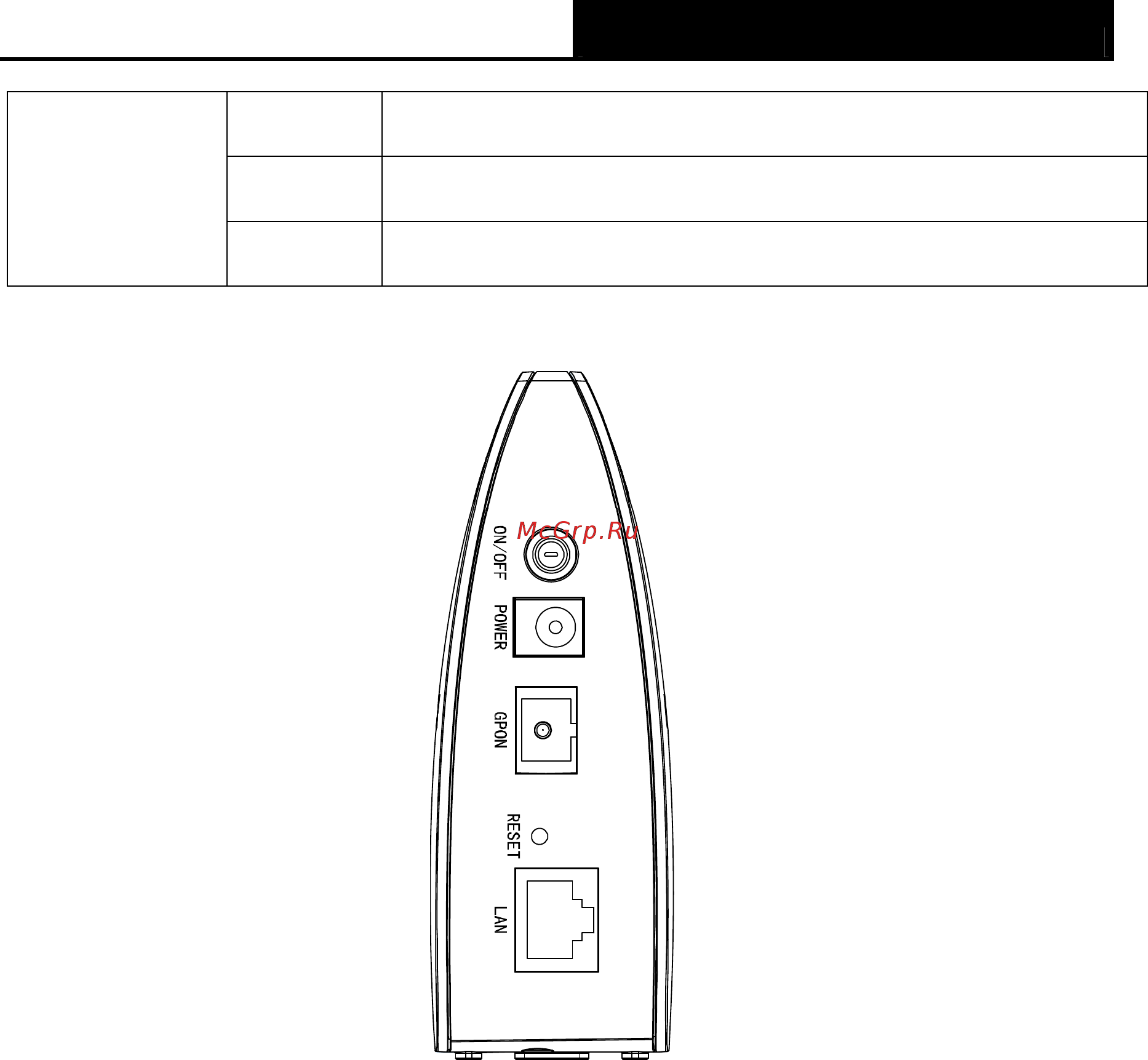 Tp-Link TX-6610 V2 [11/34] The back panel