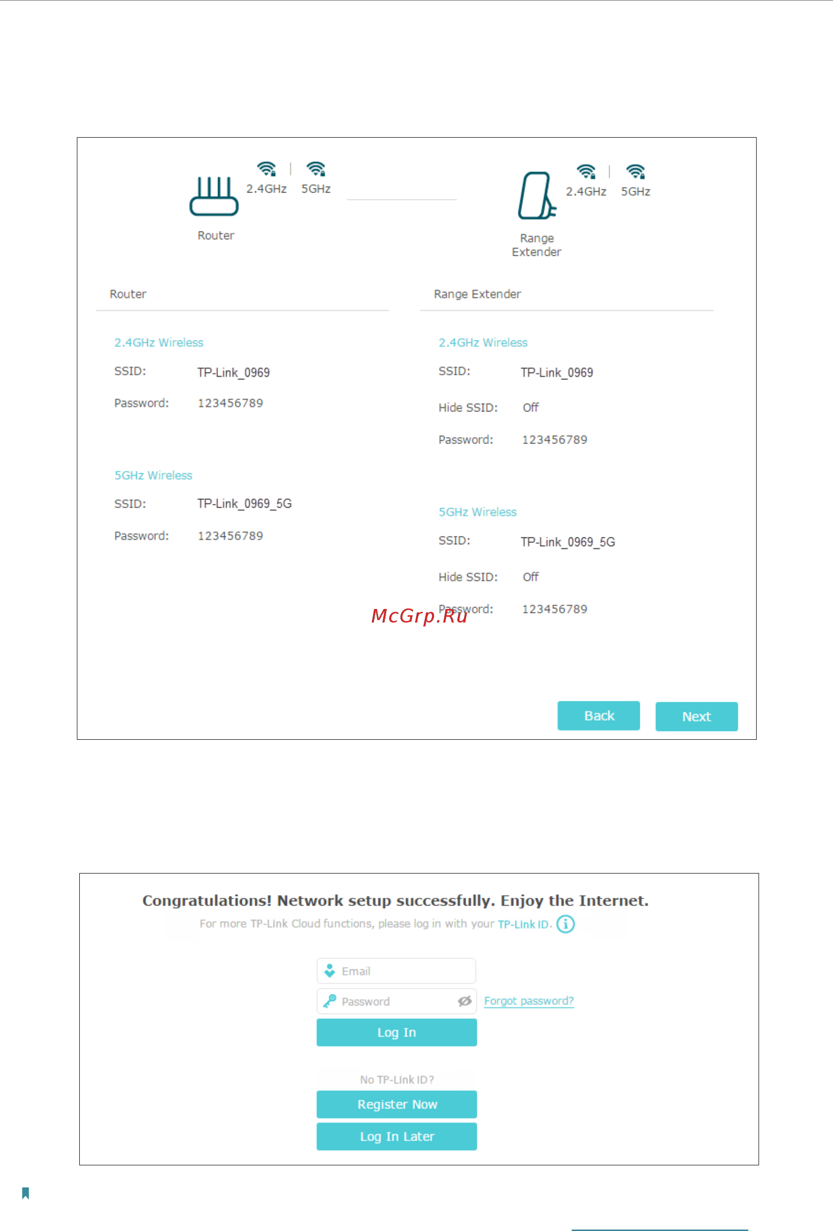 Tp-Link RE365 V1 Руководство пользователя онлайн [12/49] 392709