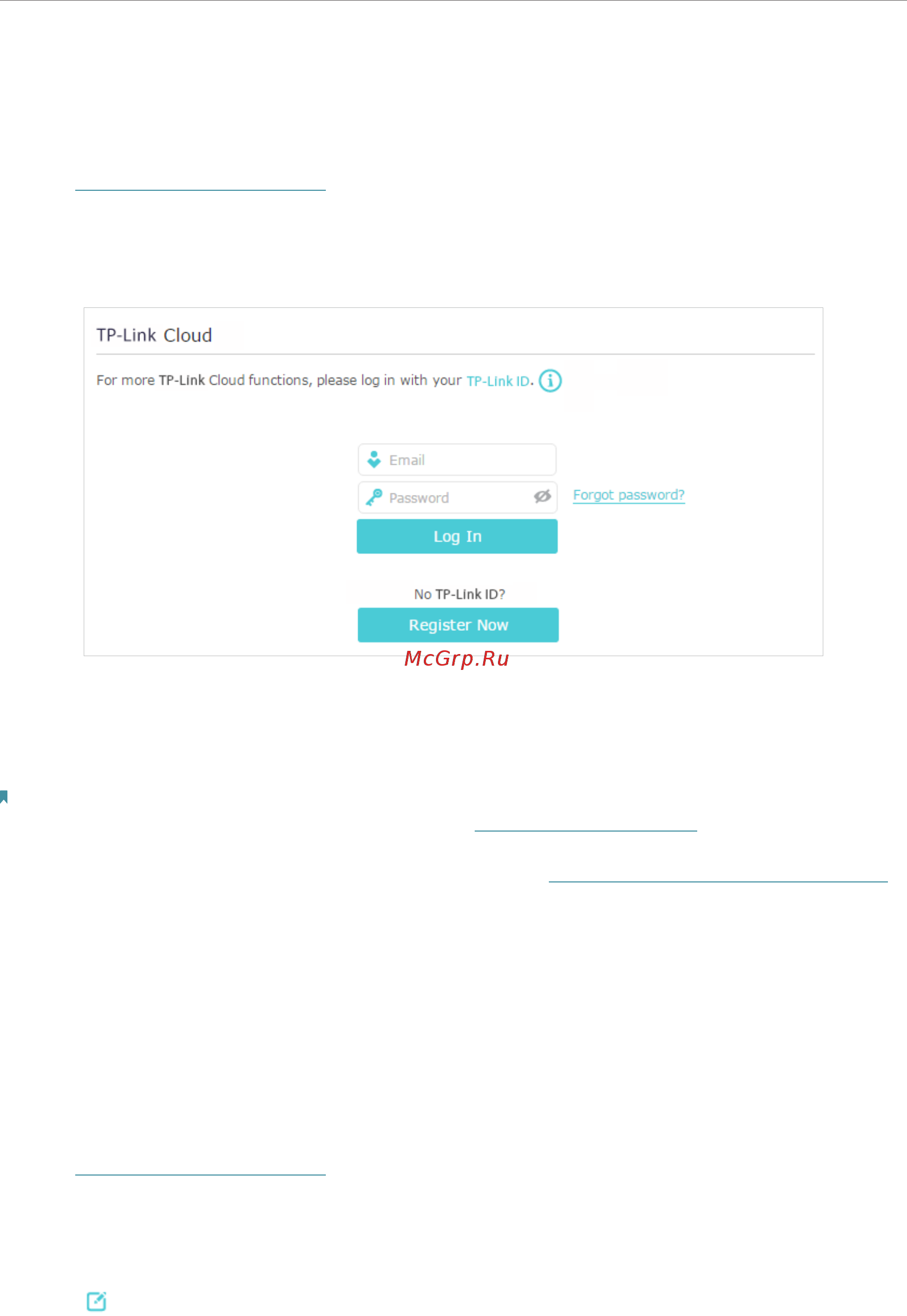 Tp-Link RE365 V1 [30/49] Register a tp link id