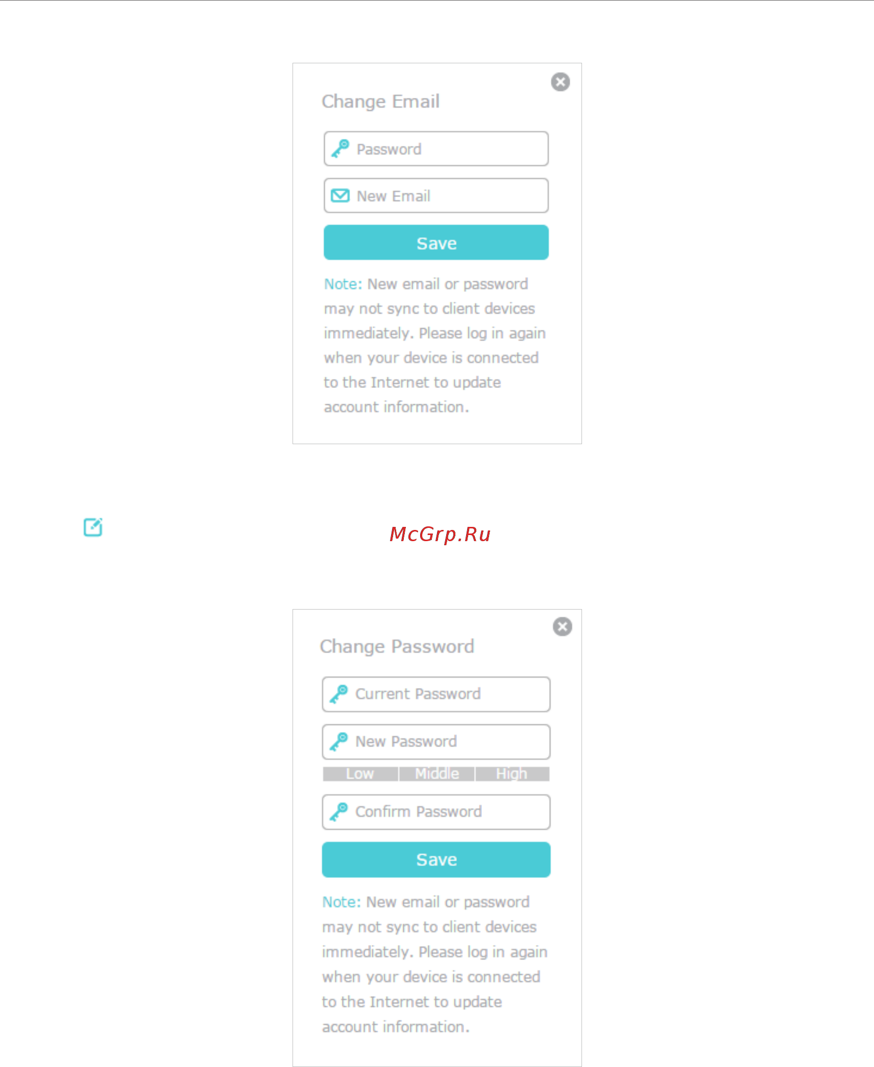 Tp-Link RE365 V1 [31/49] Manage the user tp link ids