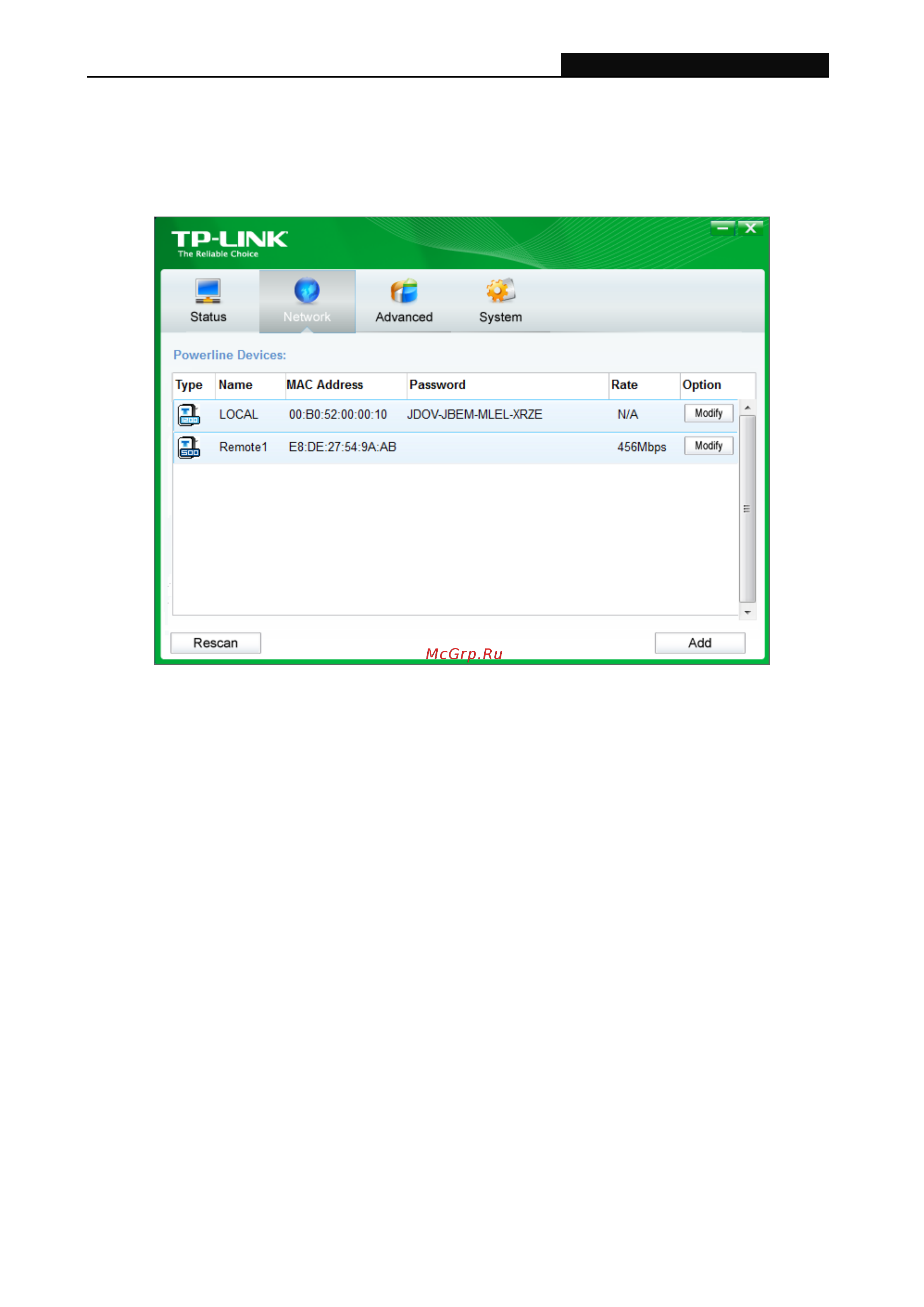 Tp-Link TL-PA8010 KIT V1 [19/25] Network