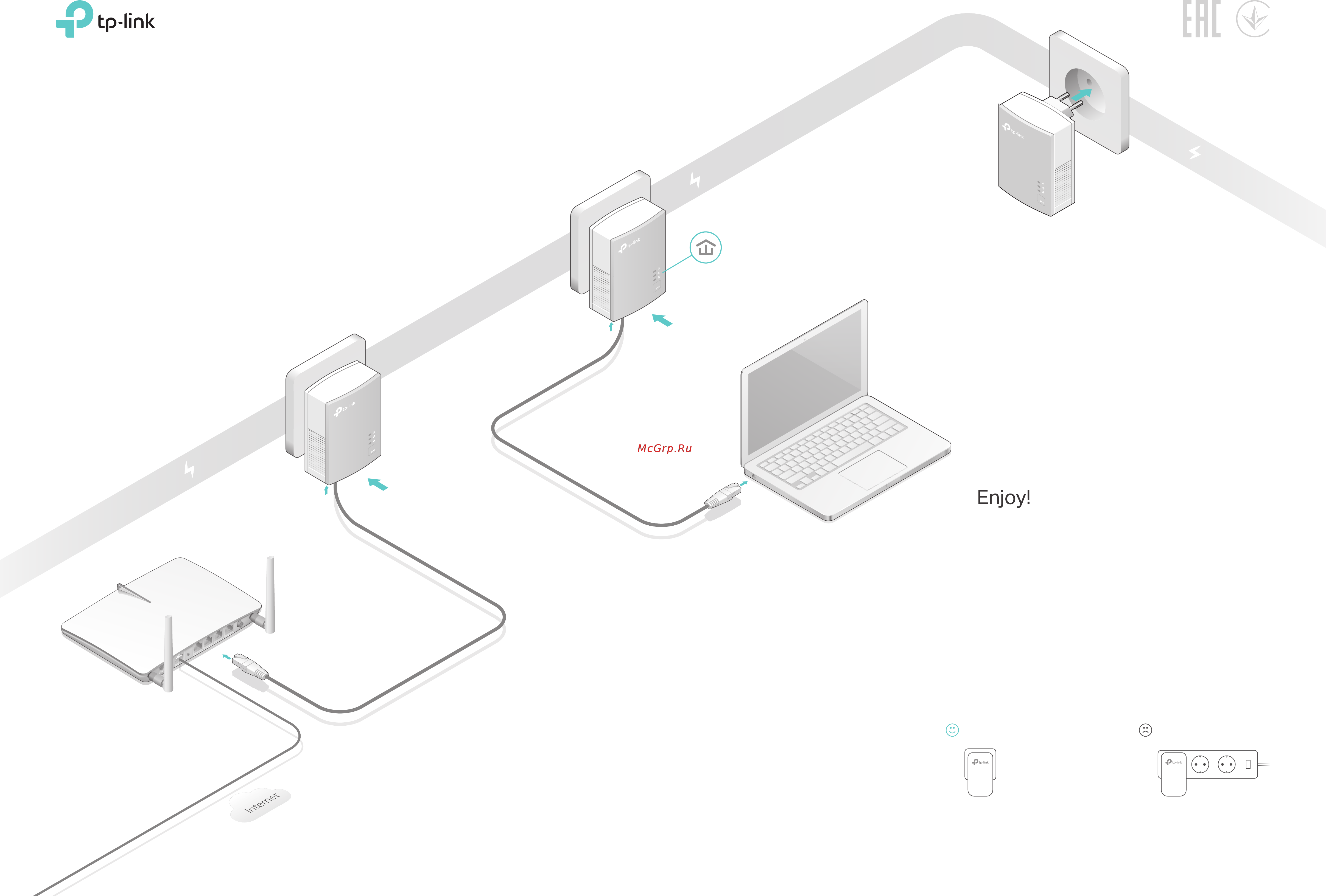 Tp-Link TL-PA4010 KIT V2 Руководство по быстрому старту онлайн