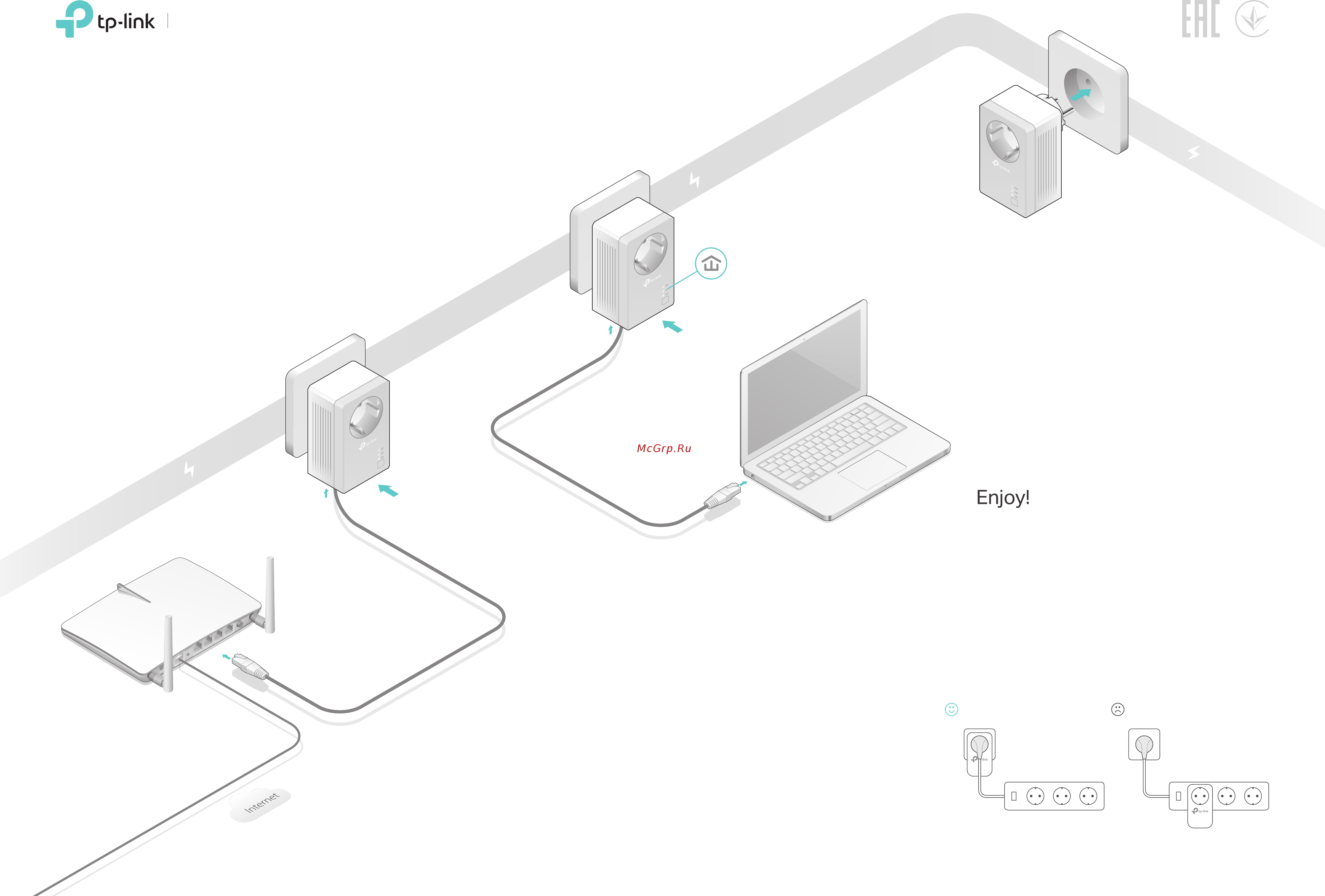 Tp-Link TL-PA4020P KIT V2 Руководство по быстрому старту онлайн