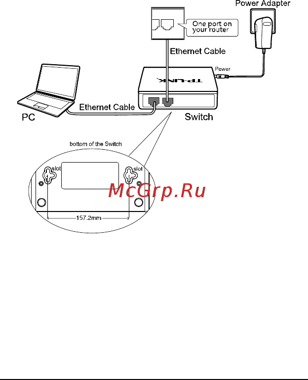 Tp-Link TL-SF1008D V8 Руководство по быстрому старту онлайн [3/4] 392889