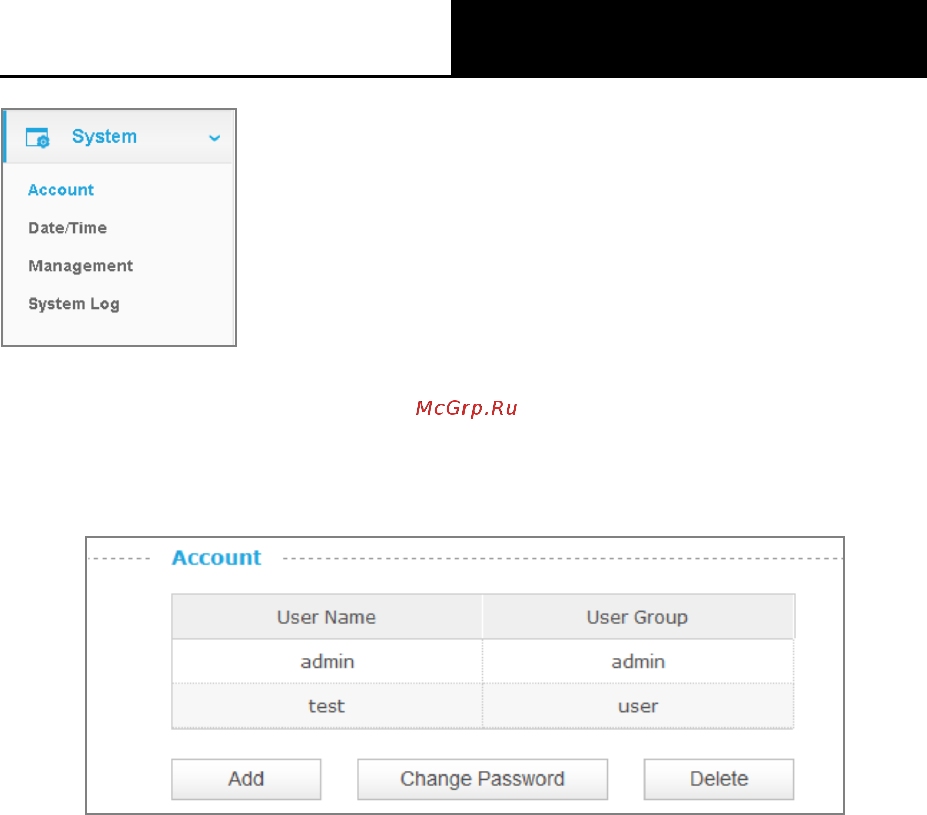 Tp-Link NC250 V1 [41/47] Account
