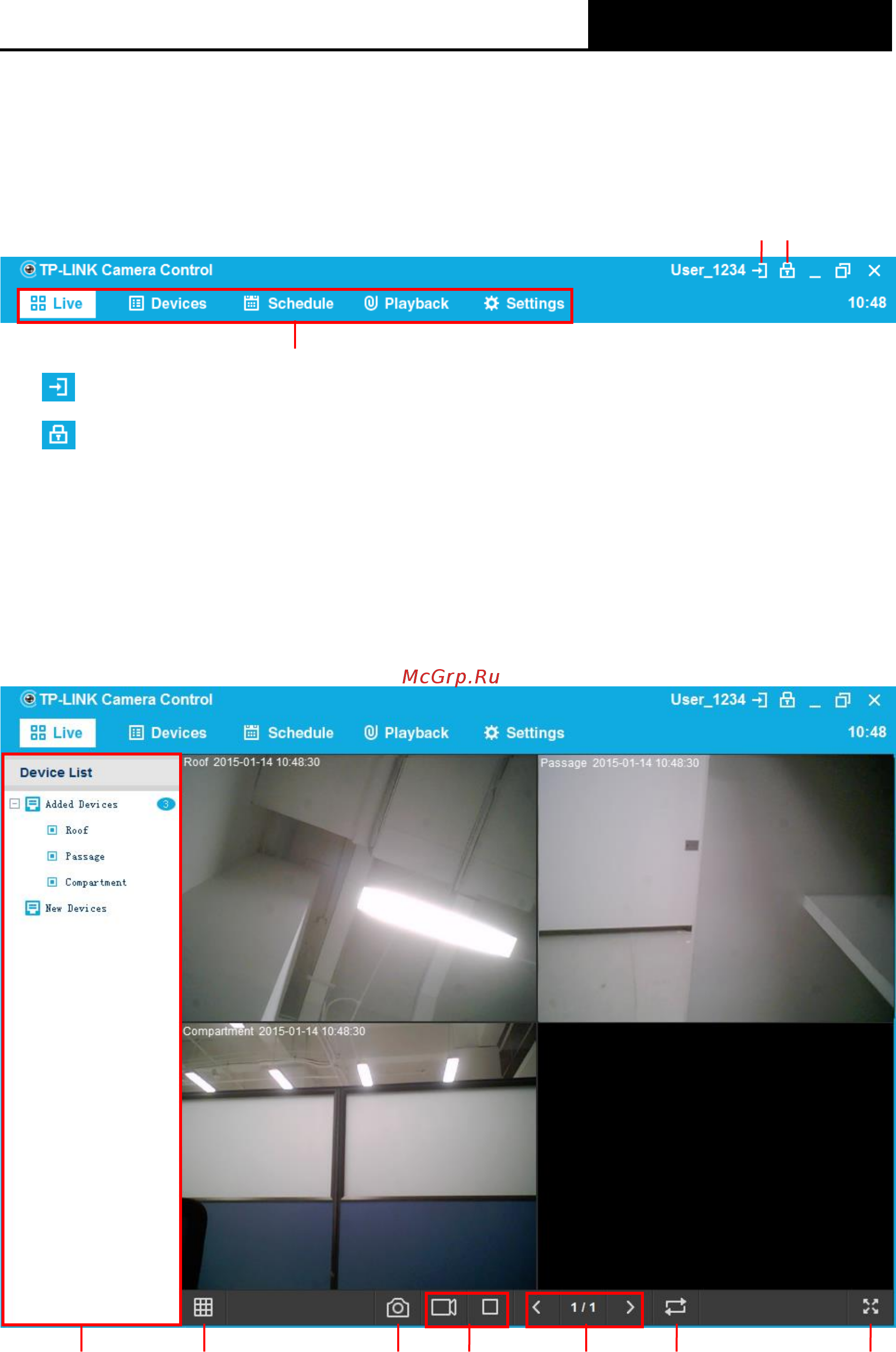 Tp-Link NC250 V1 [12/19] Chapter 4 software screen