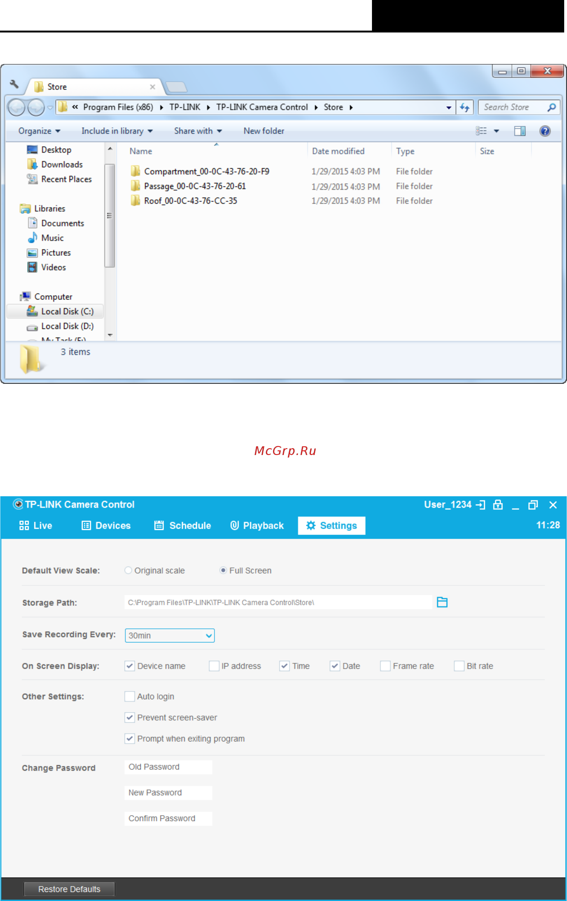 Tp-Link NC250 V1 [18/19] Settings