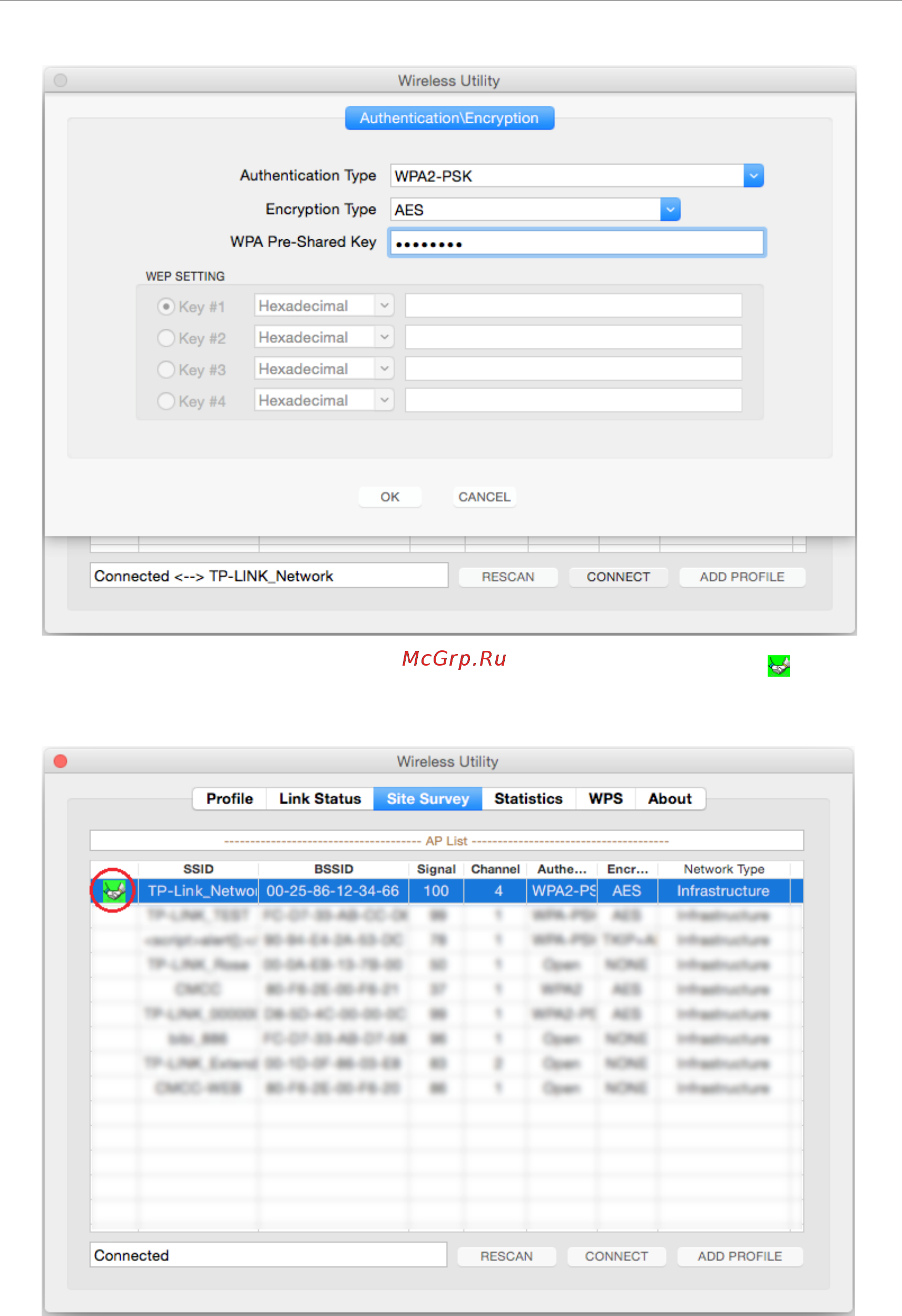 Tp-Link Archer T2U V2 [15/35] In front of your network s ssid which indicates a successful connection