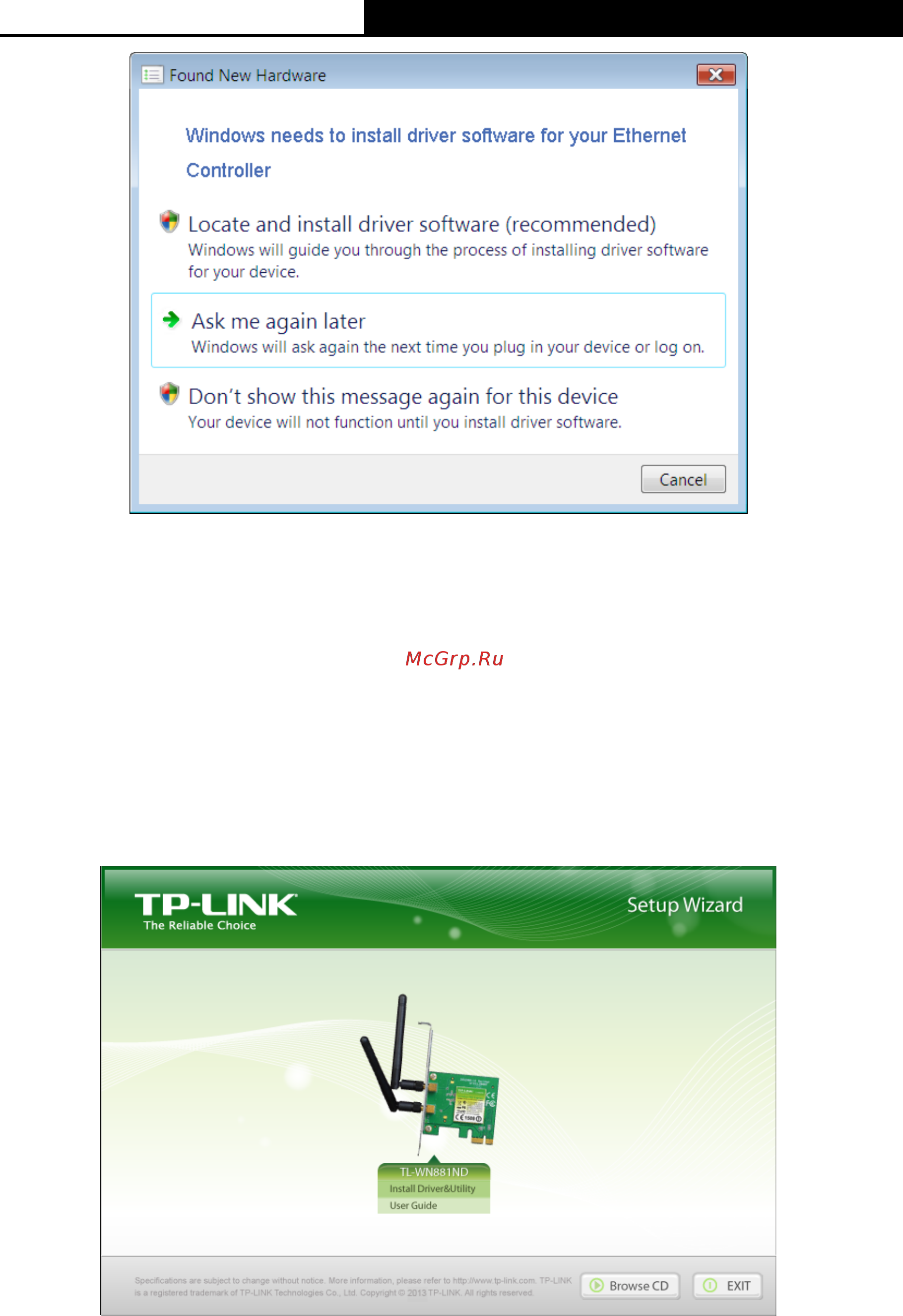 Tp-Link TL-WN881ND V1 [11/52] Software installation