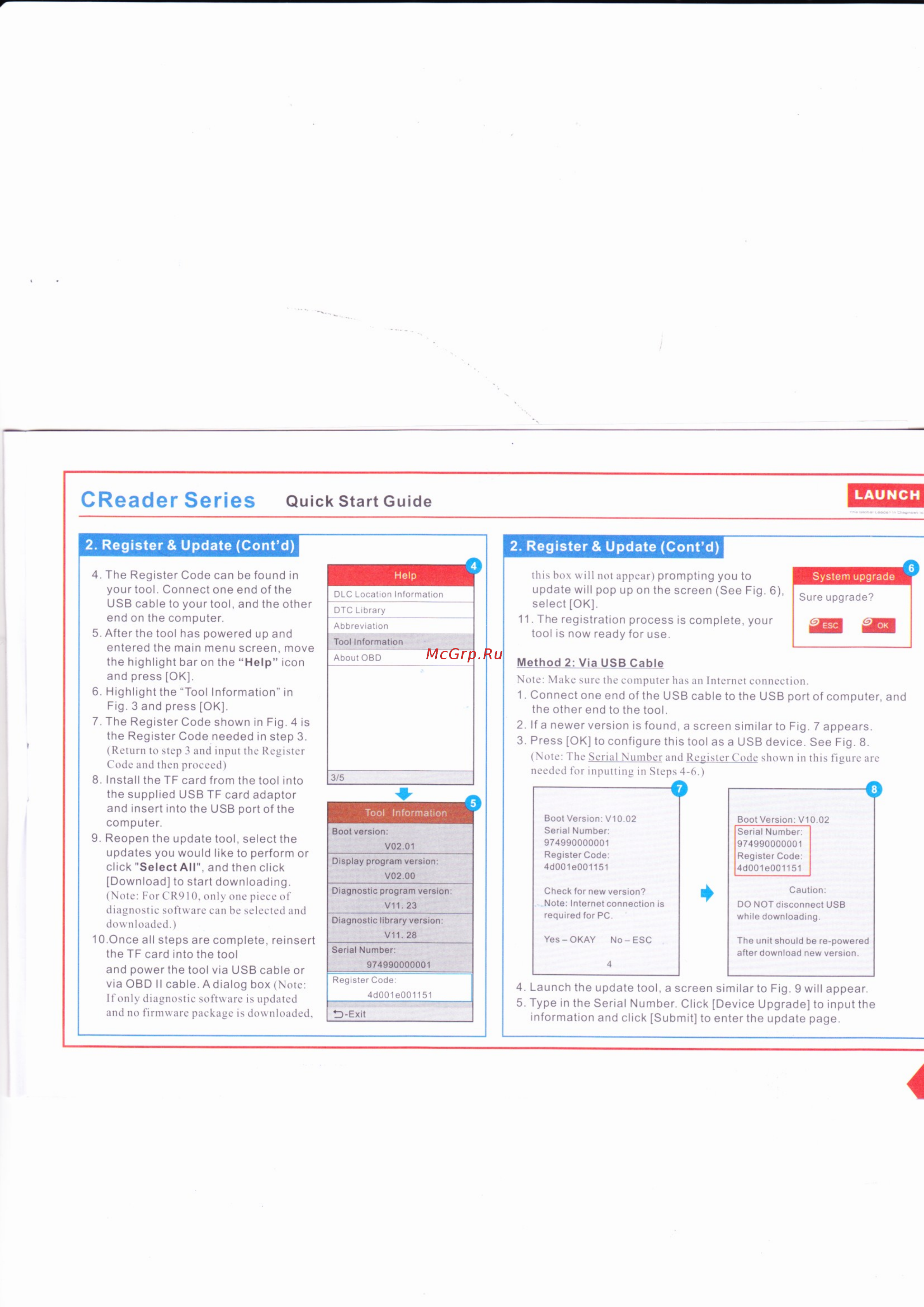 Launch Creader CR611 (LA07004) [3/4] Creader series