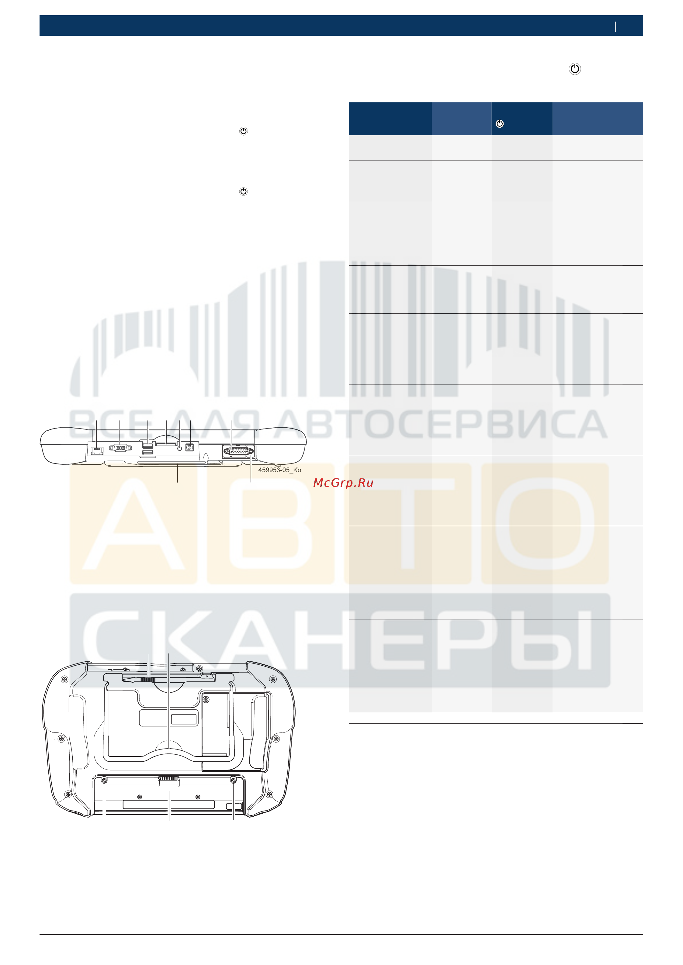 Bosch KTS 350 [6/13] Интерфейсы