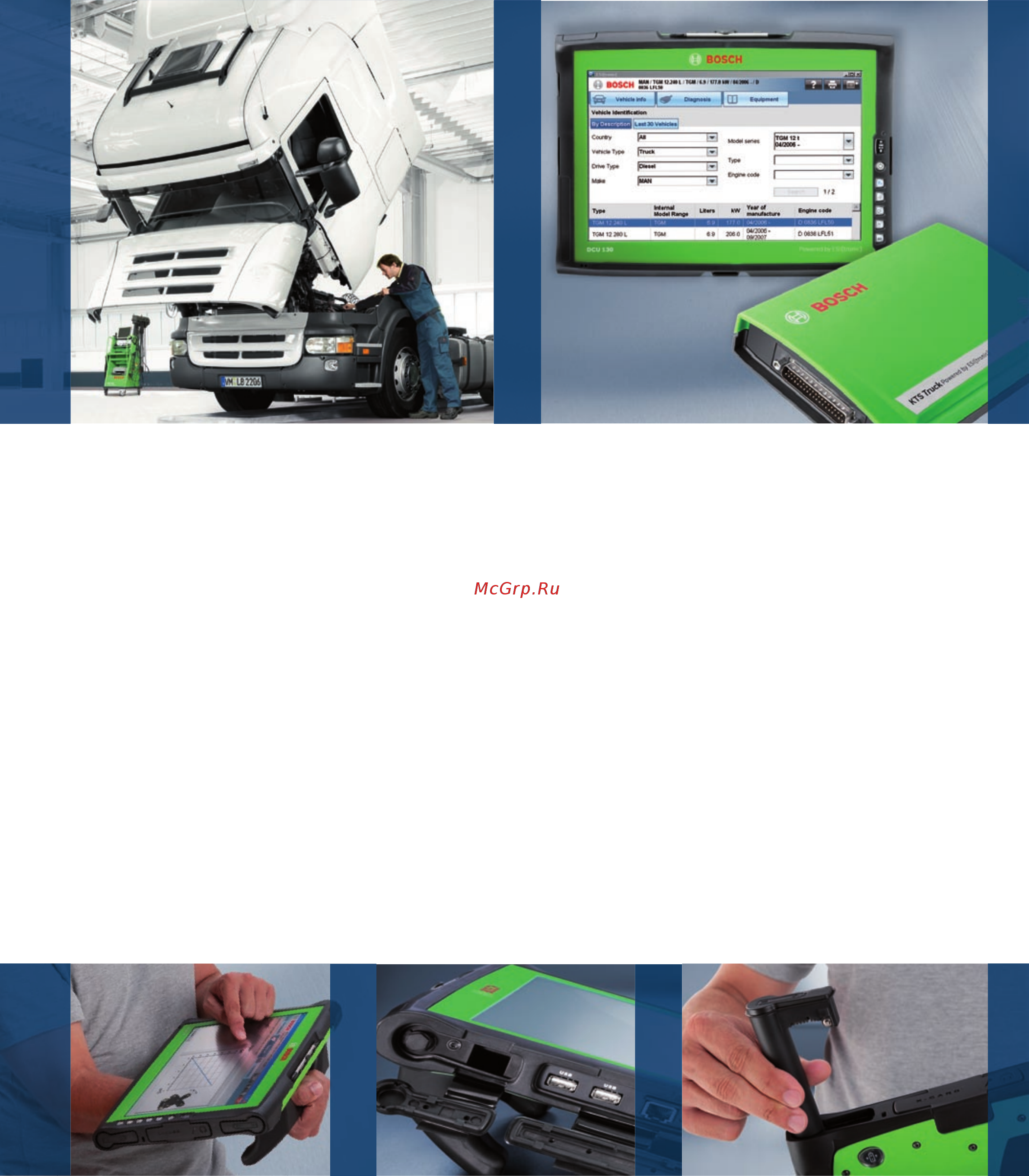 Bosch KTS 540 [12/28] Kts 800 t uck the professional solution for commercial vehicles