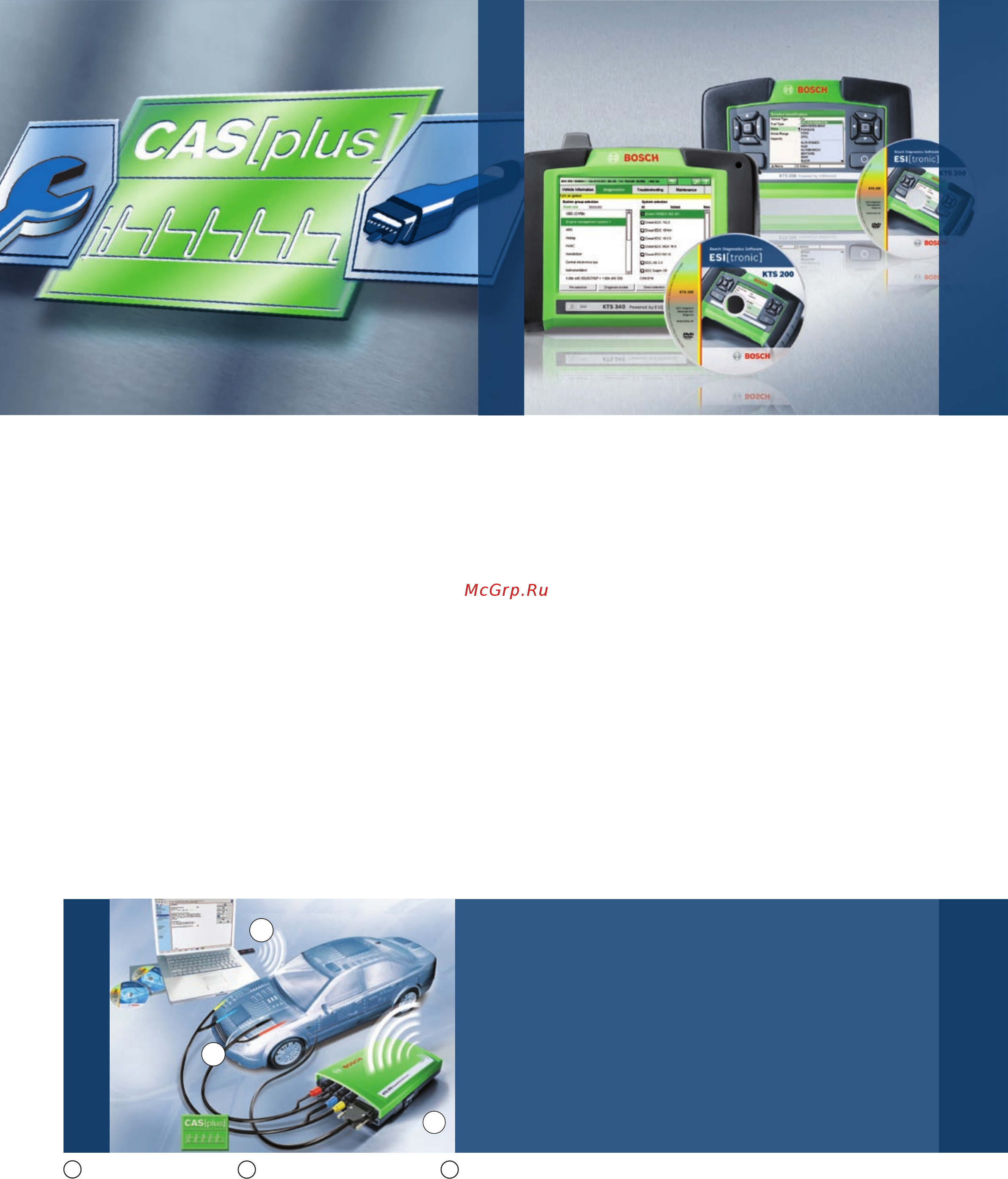 Bosch KTS 540 [5/28] Simpl tim saving and ffici nt vehicle diagnosis with casplus