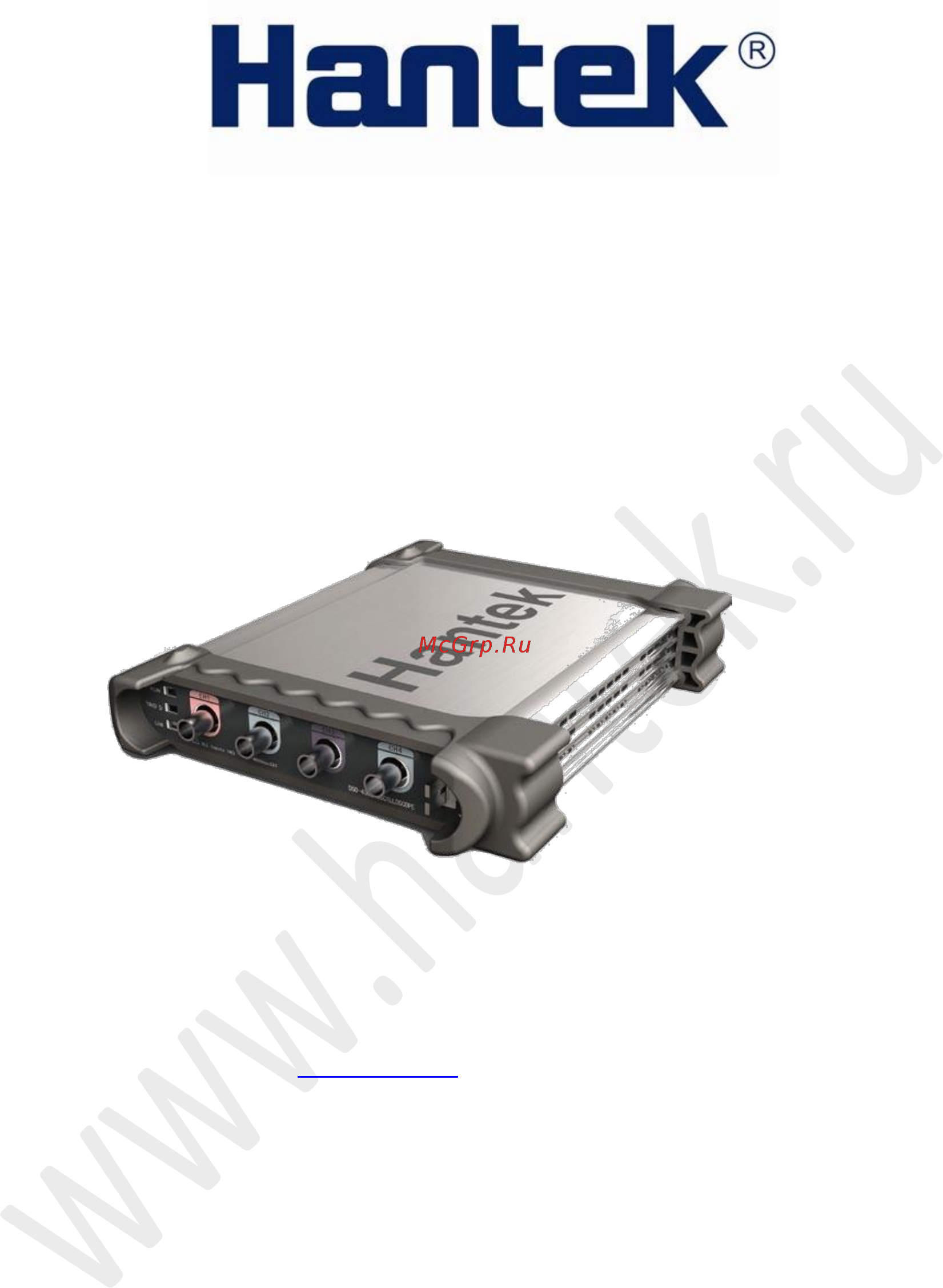 Hantek DSO-3064 Руководство пользователя онлайн