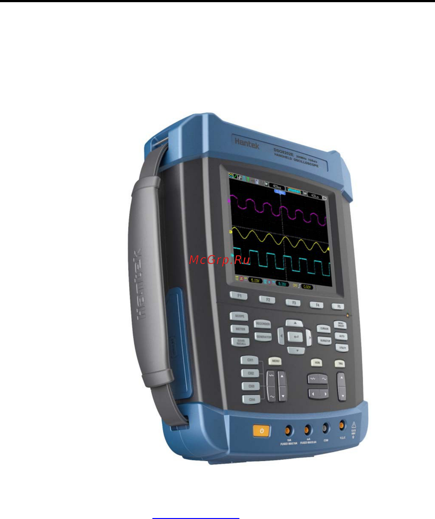 Hantek DSO-8000E Руководство пользователя онлайн