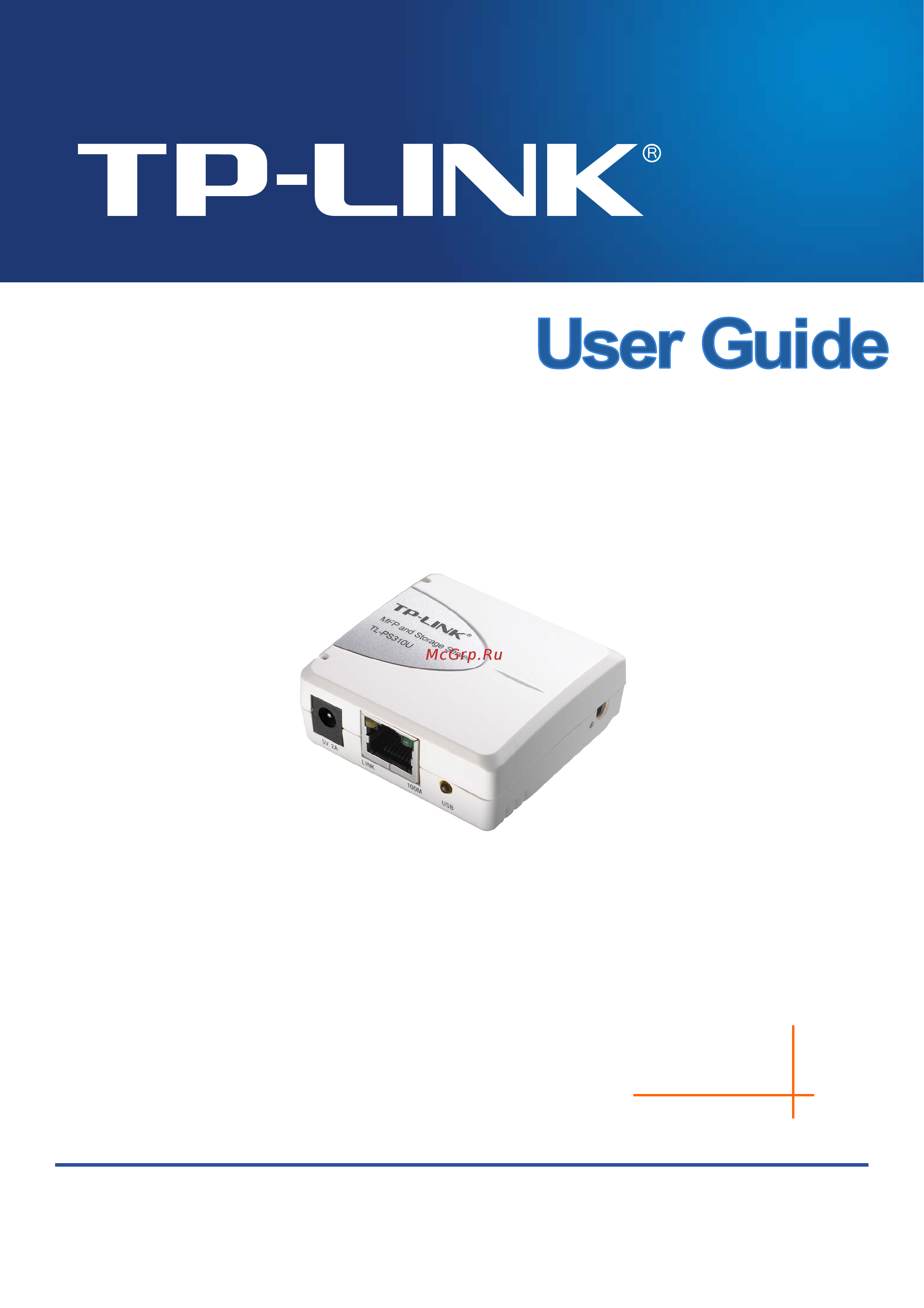 Tp-Link TL-PS310U V1 Руководство пользователя онлайн