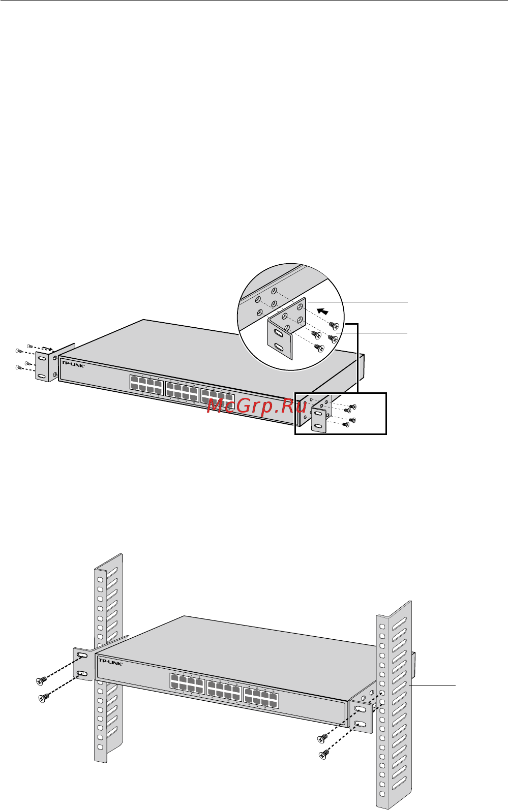 Tp-Link TL-SG1016DE V3 [29/76] Installazione a rack