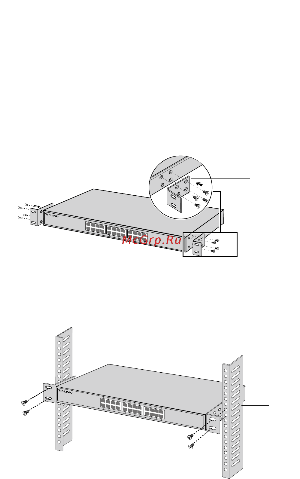 Tp-Link TL-SG1016DE V3 [9/76] Rack installation