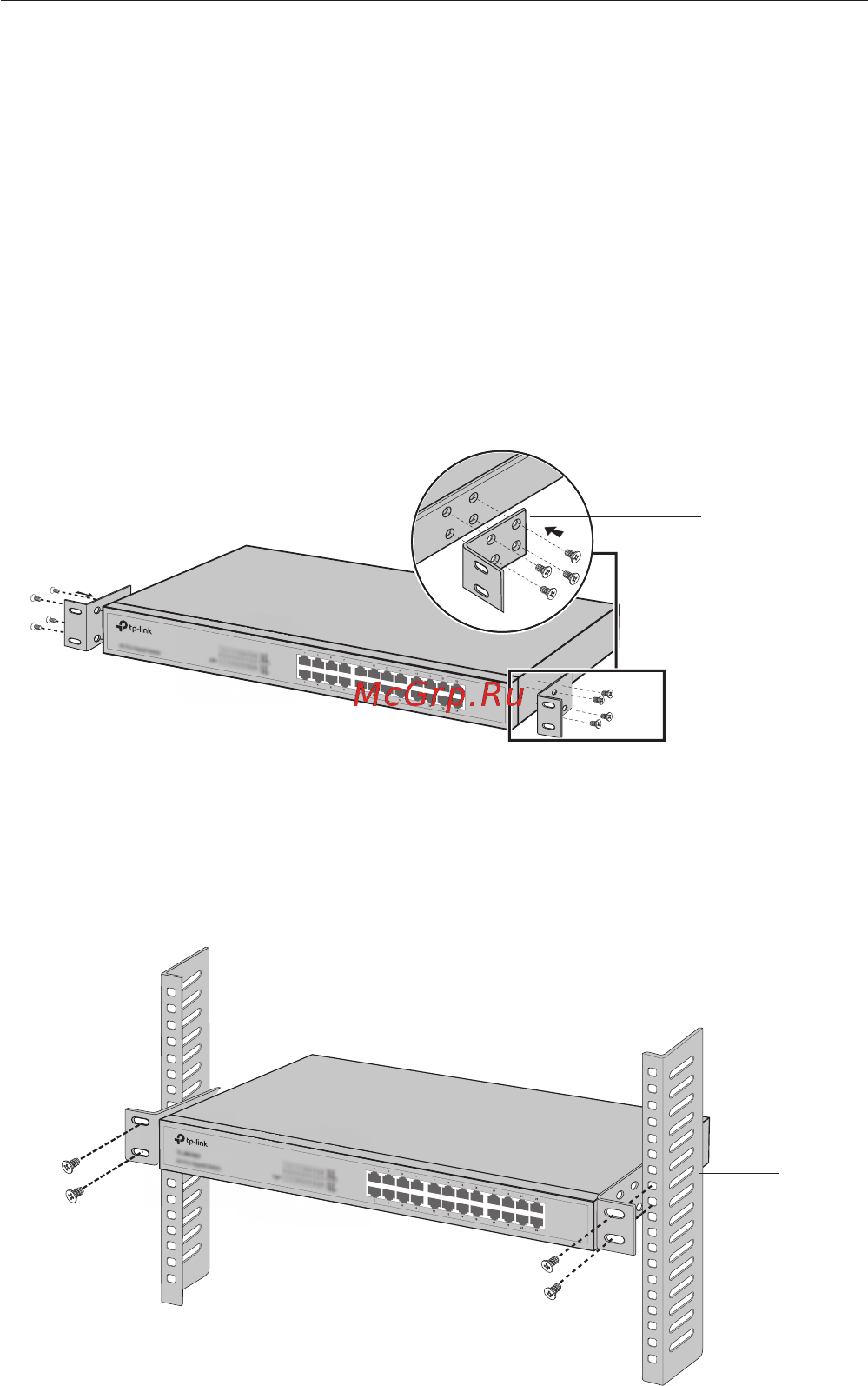 Tp-Link TL-SG1016DE V2 [44/76] Instalare în rack