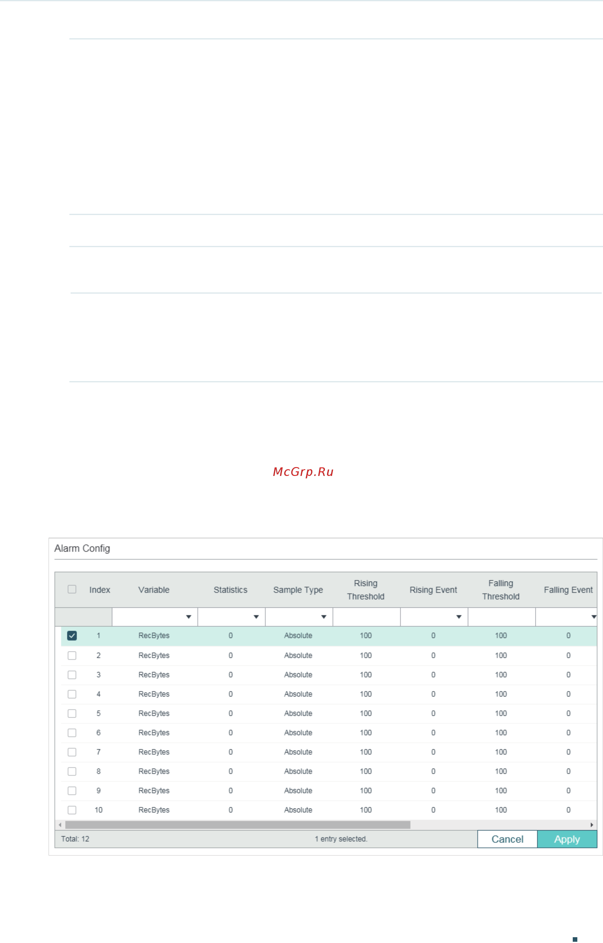 Tp-Link T2600G-52TS V3 [1021/1069] Configuring alarm group