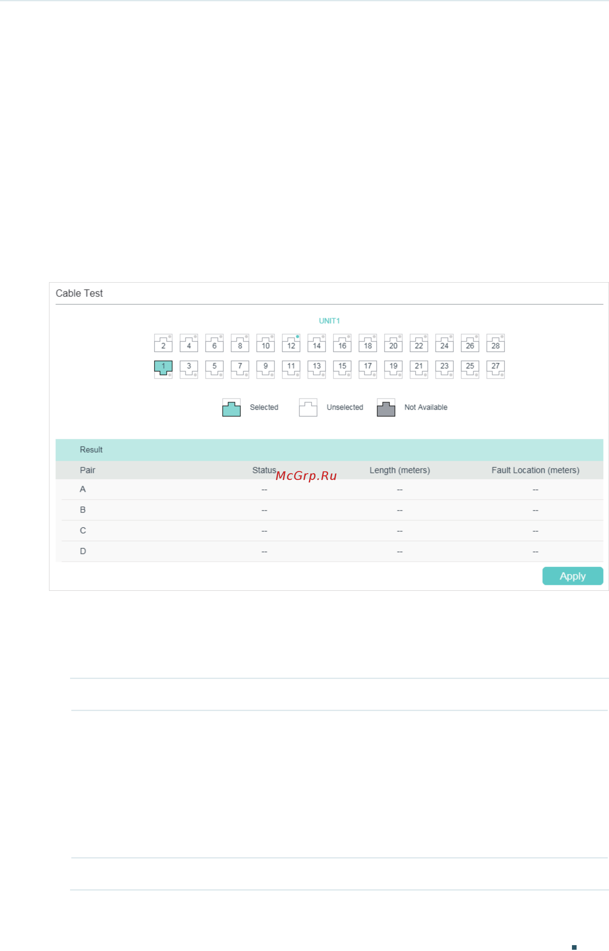 Tp-Link T2600G-52TS V3 [1047/1069] Diagnosing the device