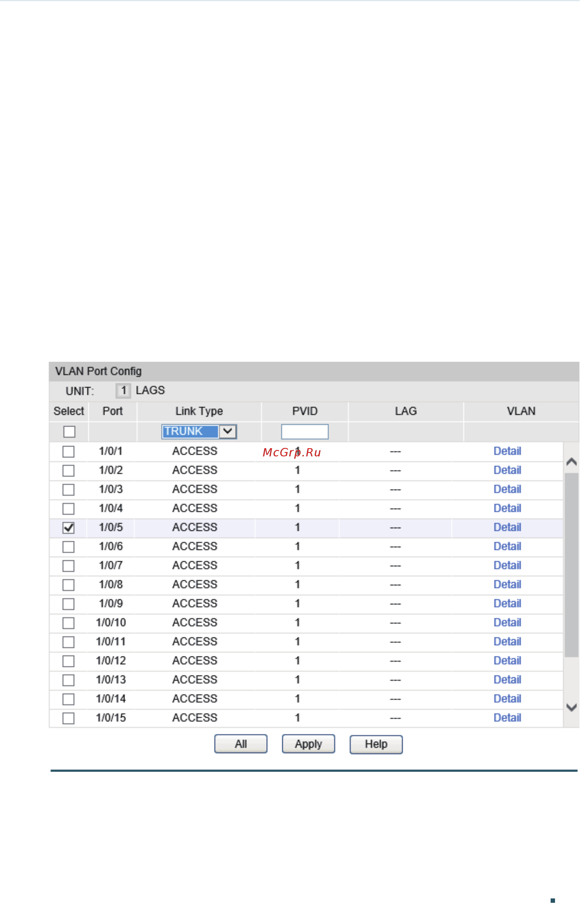 Tp-Link T2600G-18TS V1 [215/1010] Q vlan configuration
