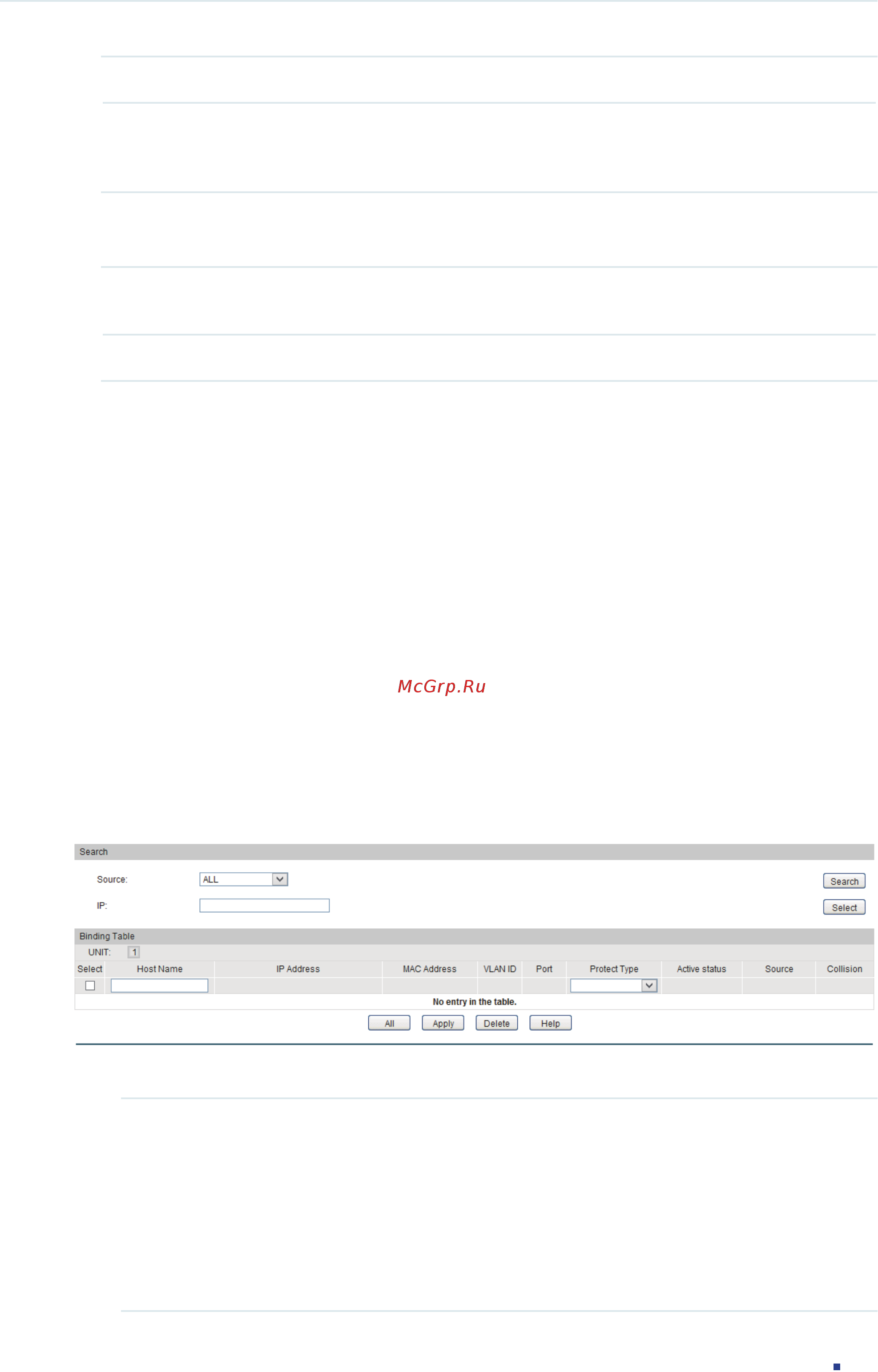 Tp-Link T2600G-18TS V1 [772/1010] Viewing the binding entries