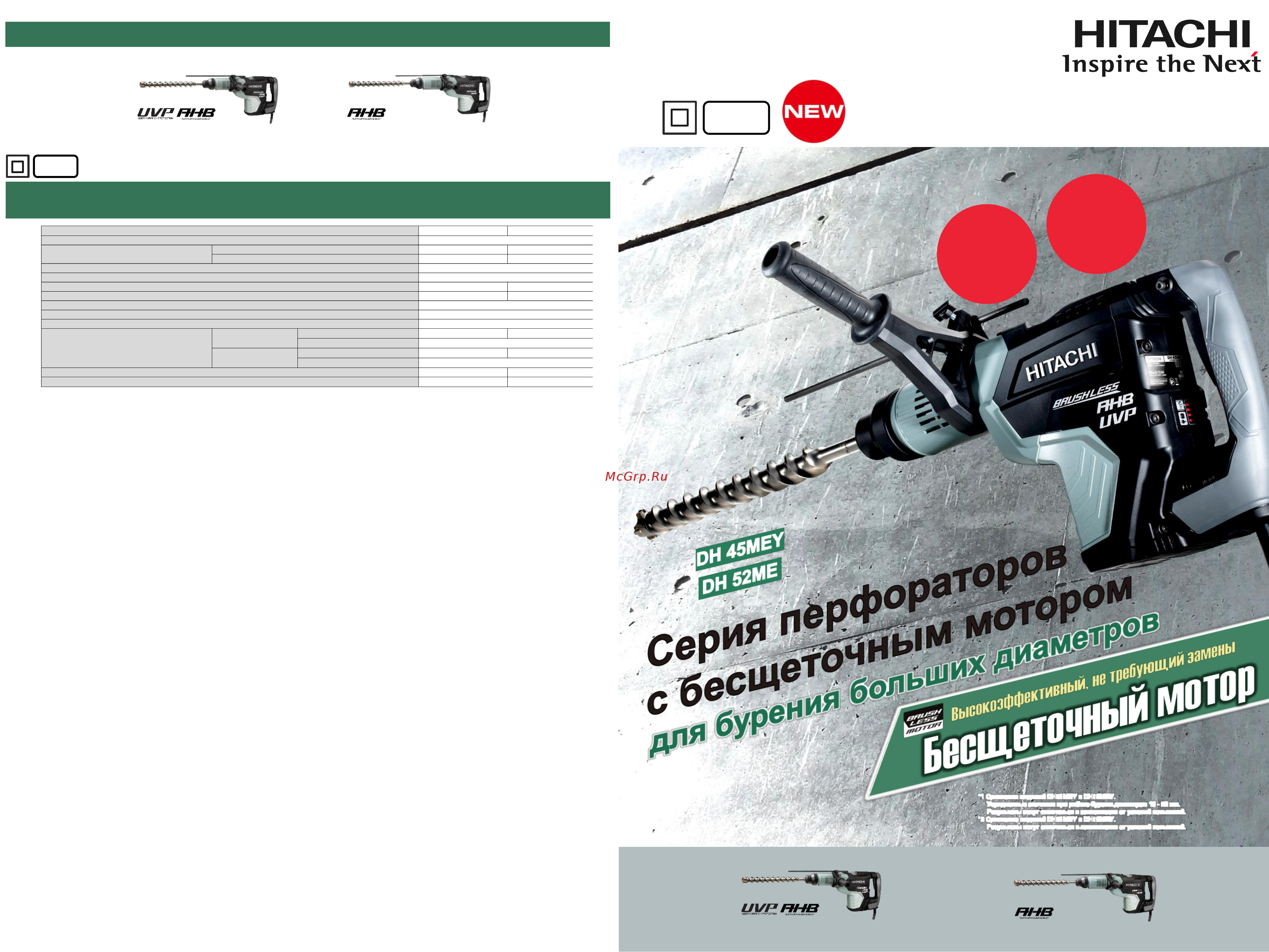 Hikoki DH 45MEY Презентация онлайн