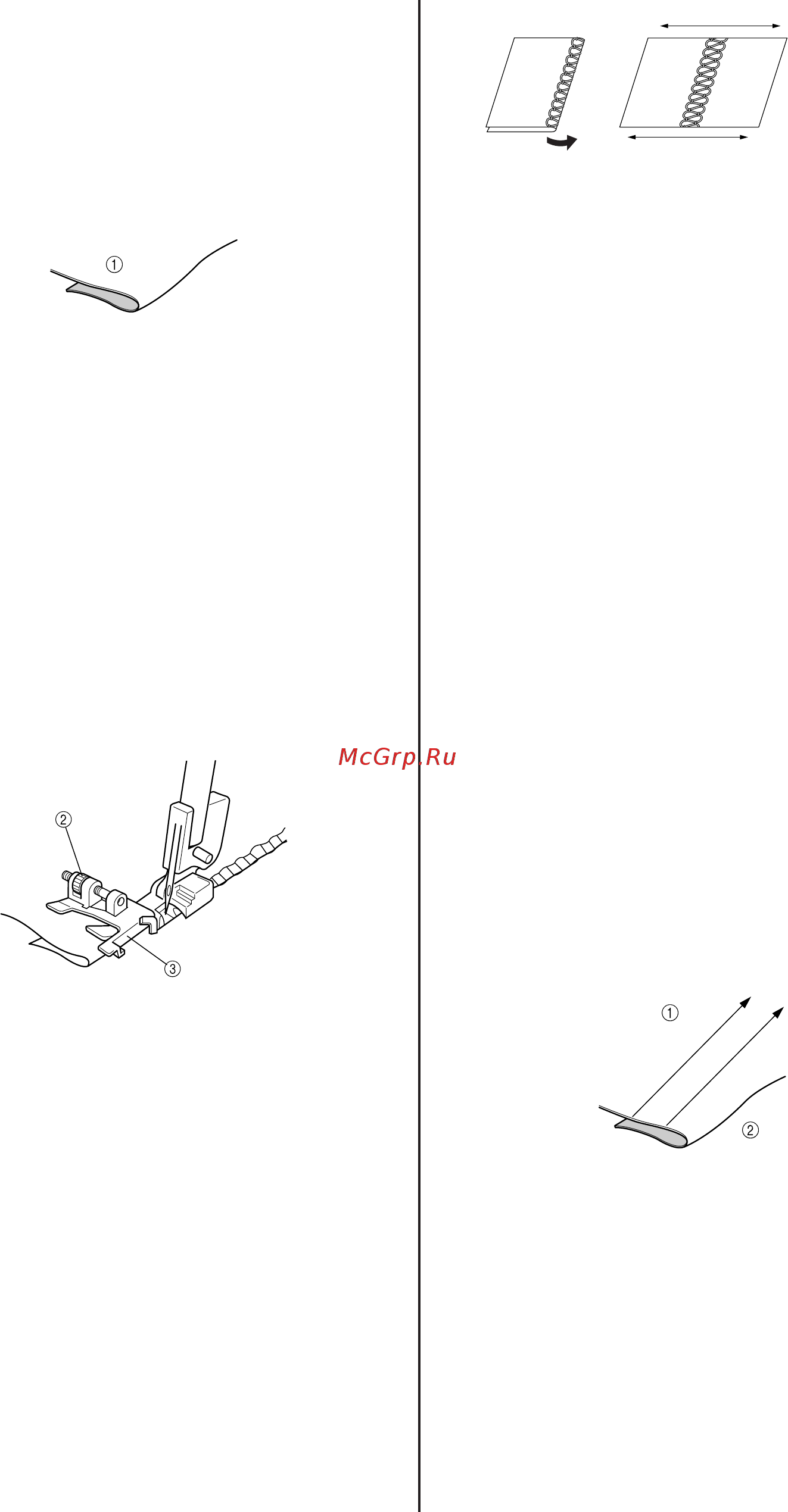 Brother 3034DWT [31/40] Шитье защипов
