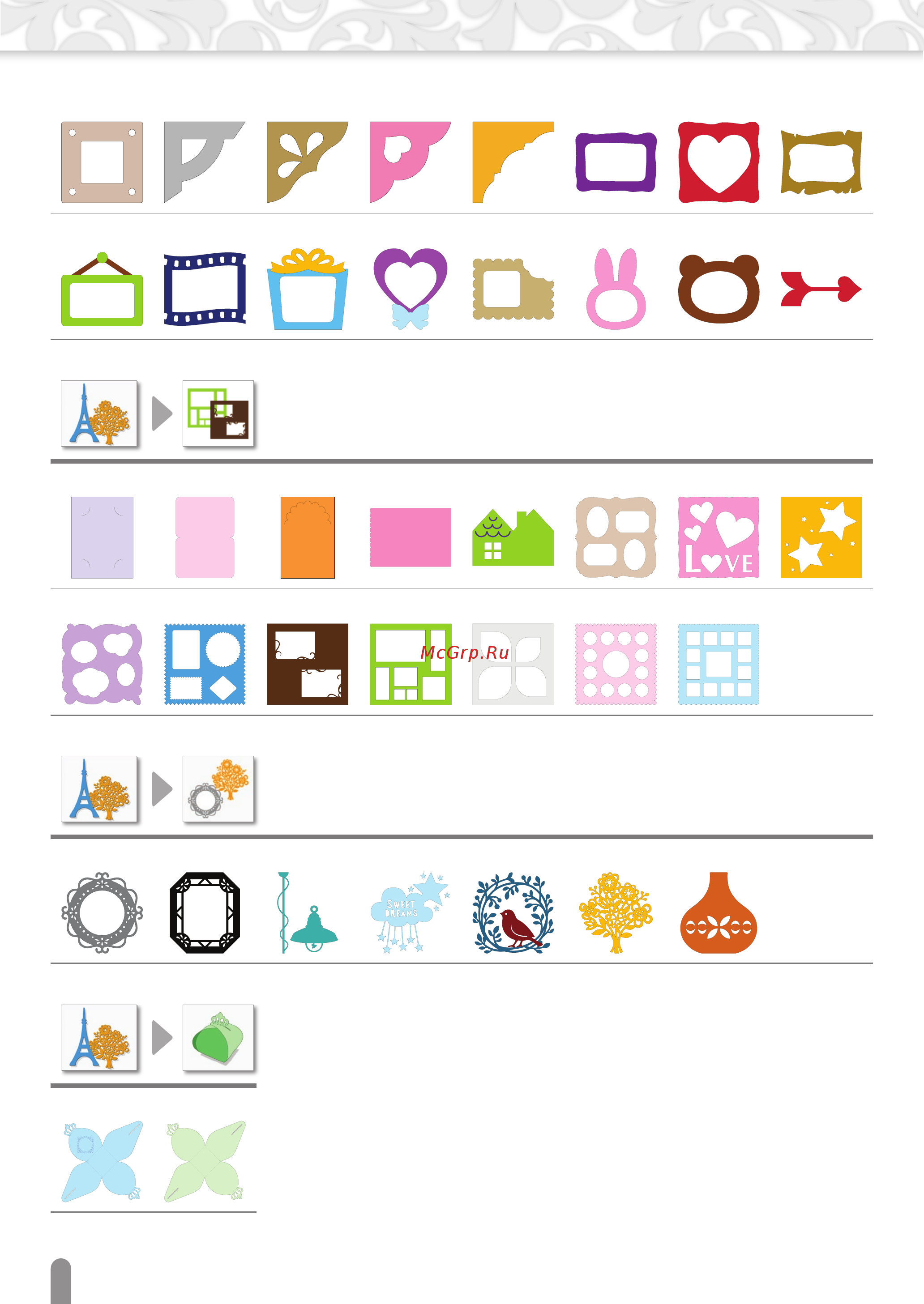 Brother SDX1000 Перечень рисунков онлайн [10/20] 393690