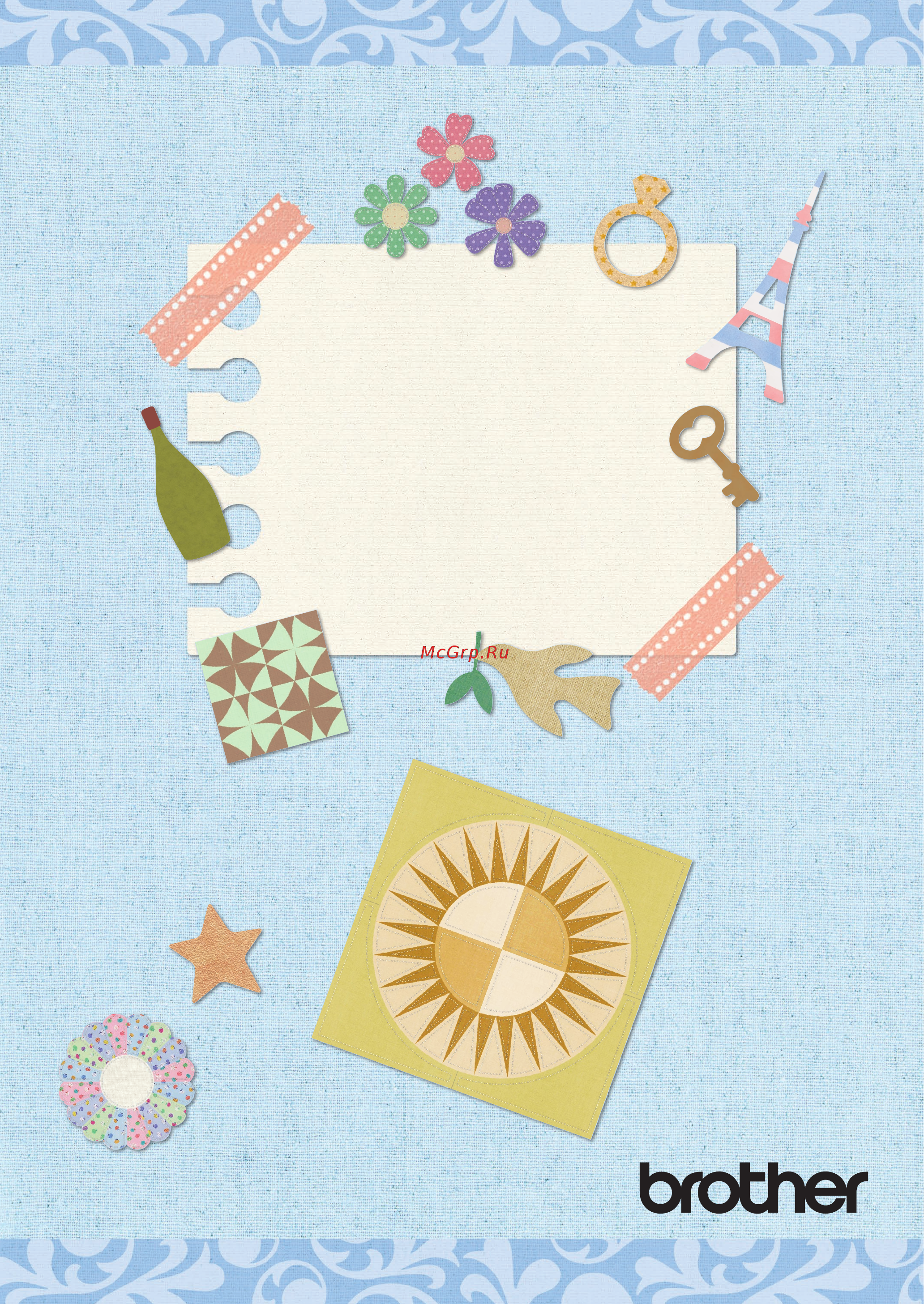 Brother CM840 Перечень рисунков онлайн