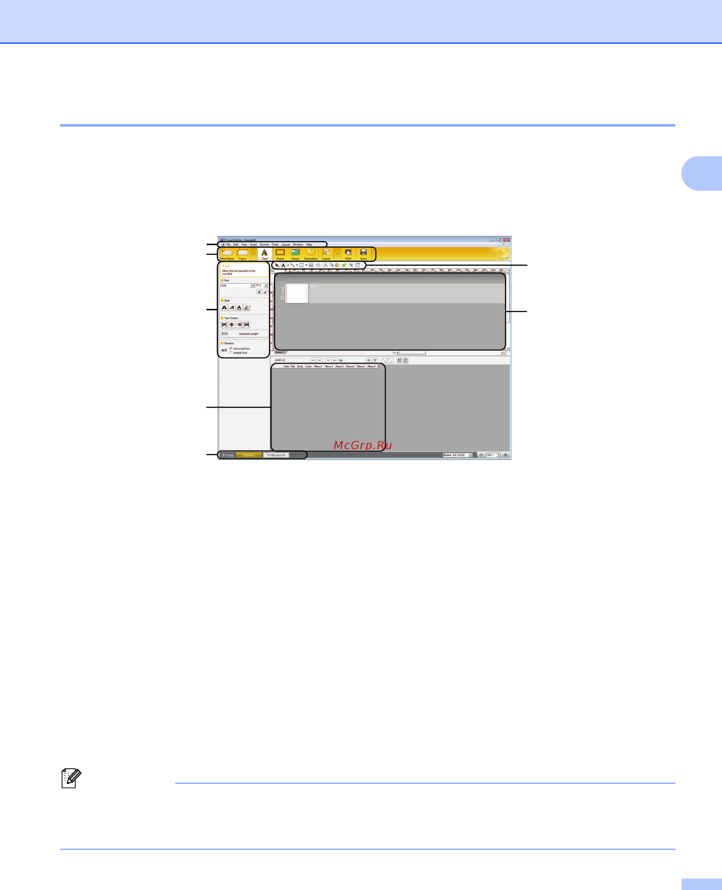 Brother RJ-4030 [8/41] Режимы работы