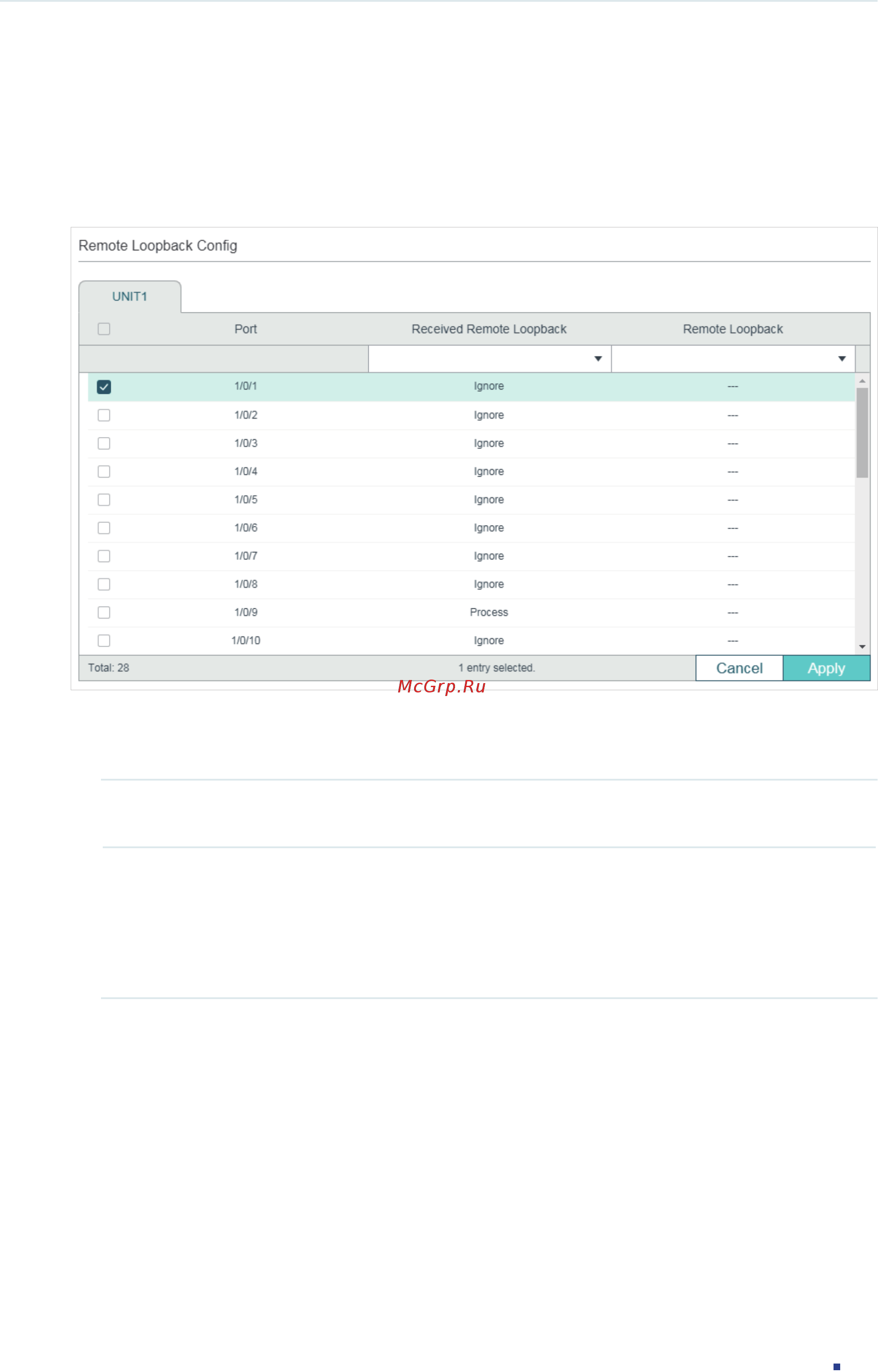 Tp-Link T2600G-28SQ V1 [1002/1124] Configuring remote loopback