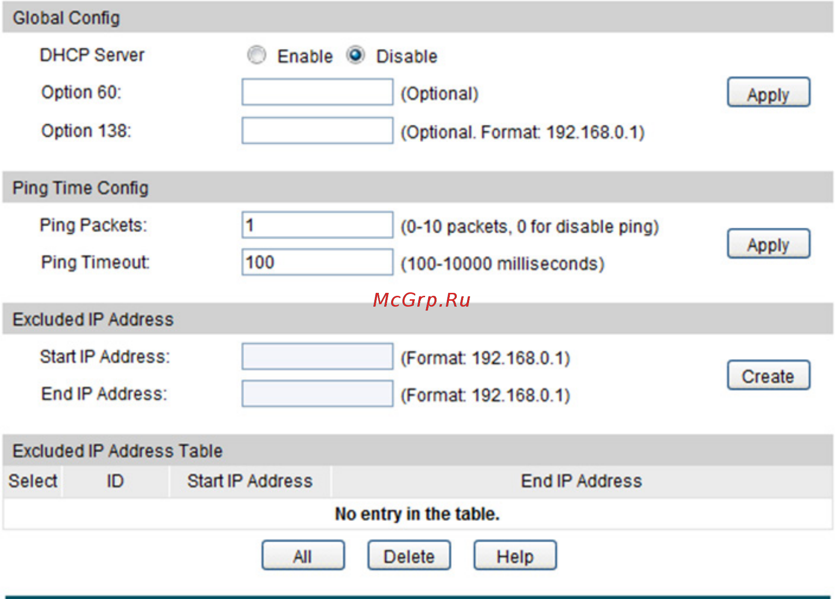 Tp-Link T3700G-28TQ V2 [173/411] Dhcp server