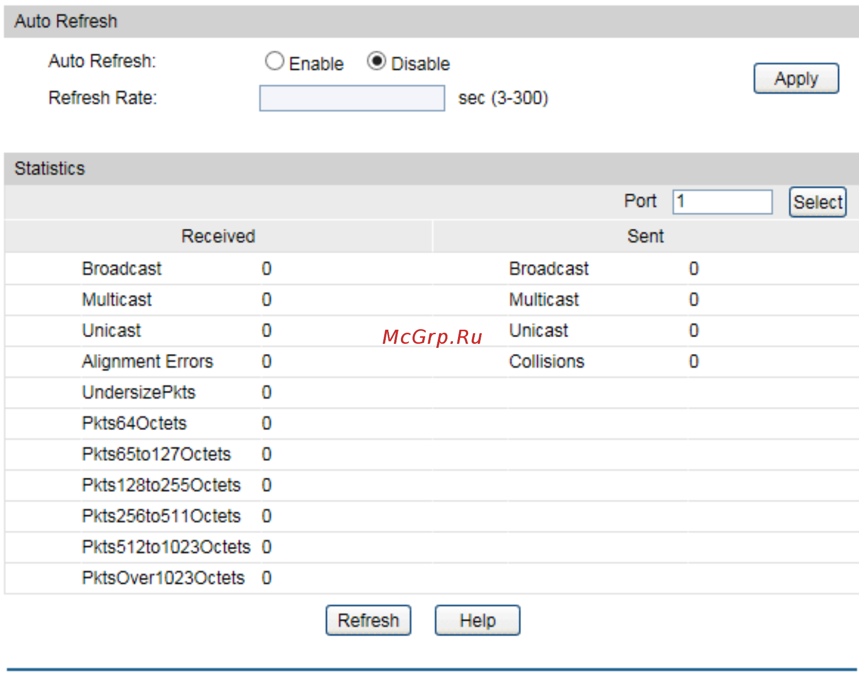 Tp-Link T2500-28TC V2 [72/342] Traffic statistics