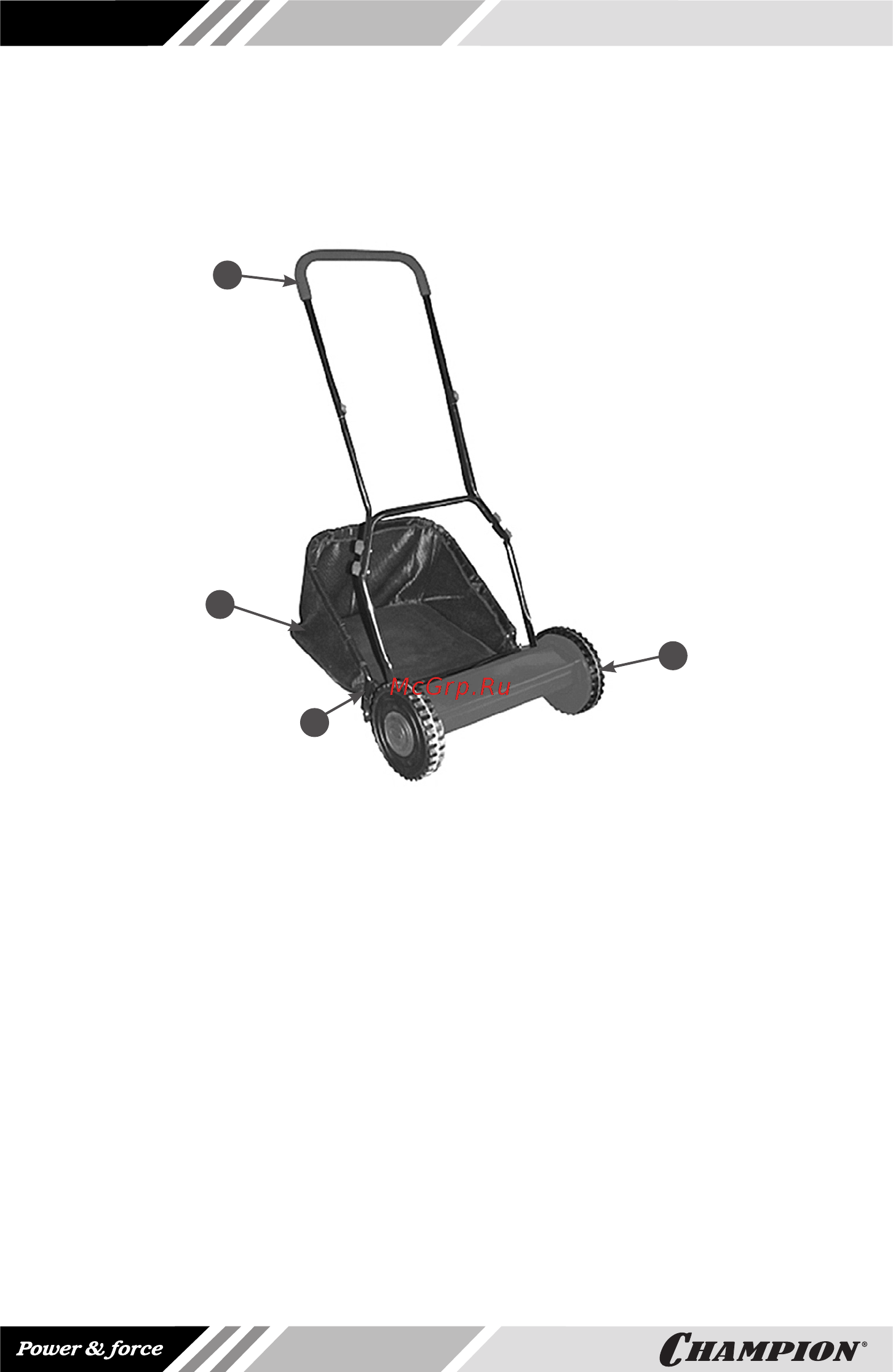 Champion MM4026 [10/16] Основные узлы и органы