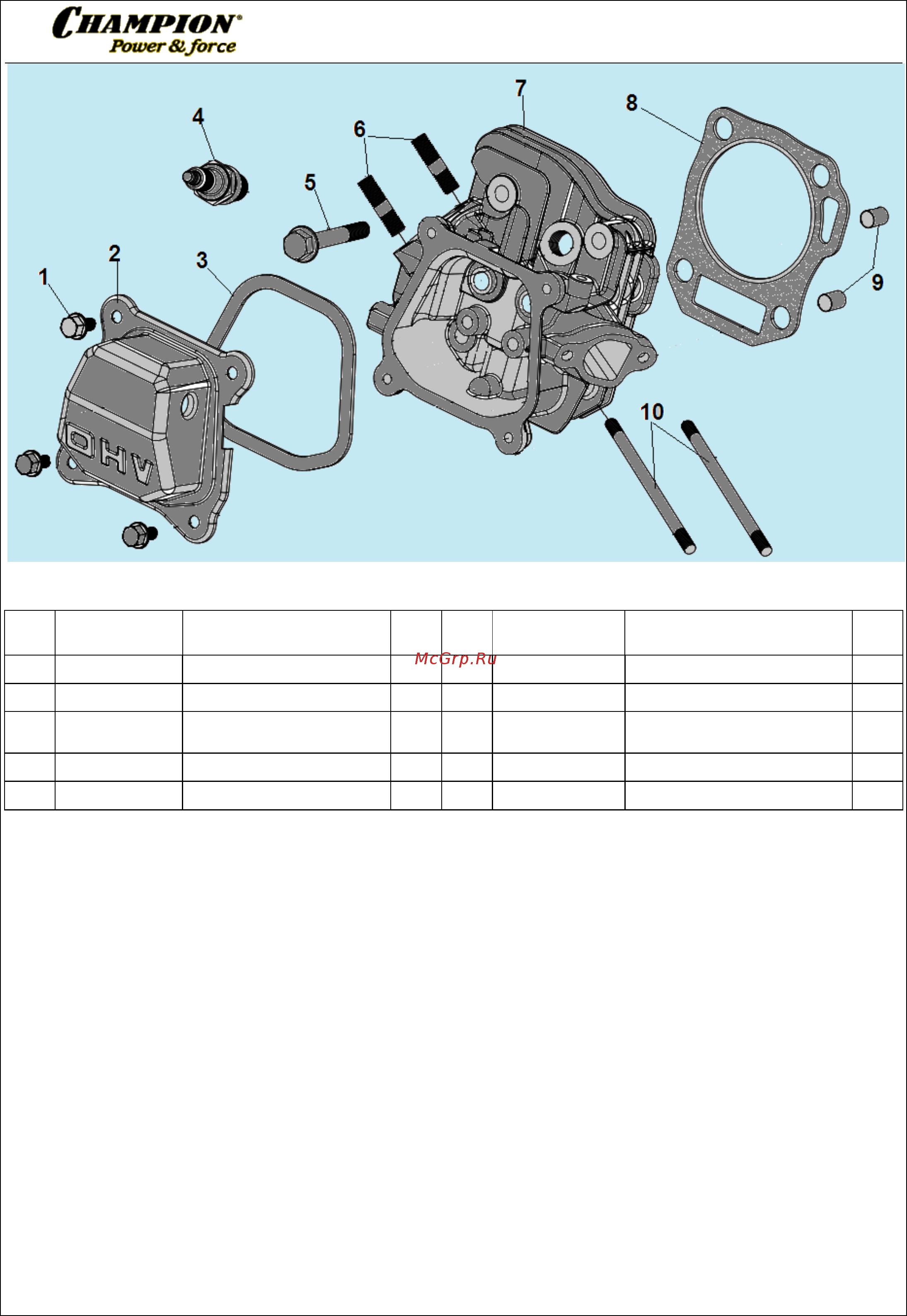 Champion ST553 [4/14] Модель st553
