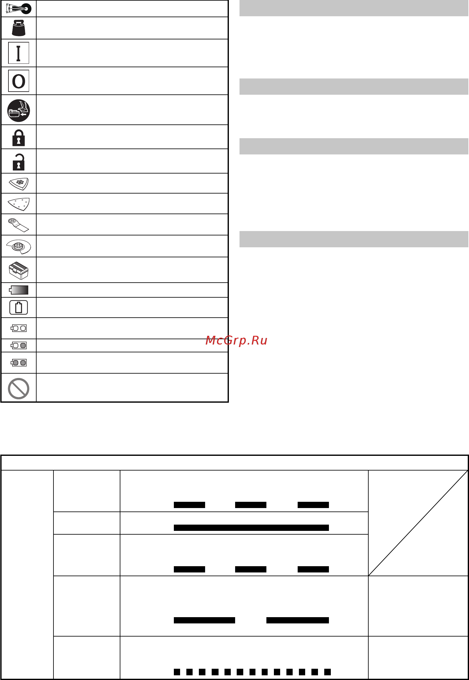 Hikoki CV 14DBL [18/164] Accessoires standard