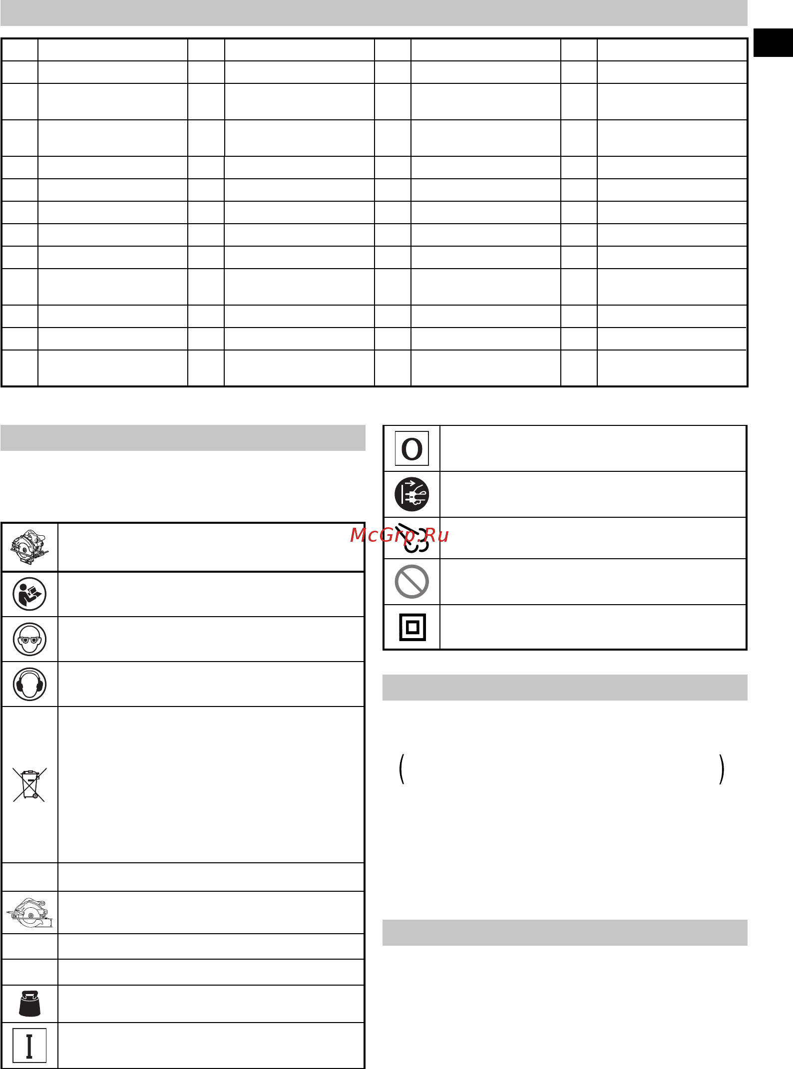 Hikoki C 6U3 [5/172] Standard accessories