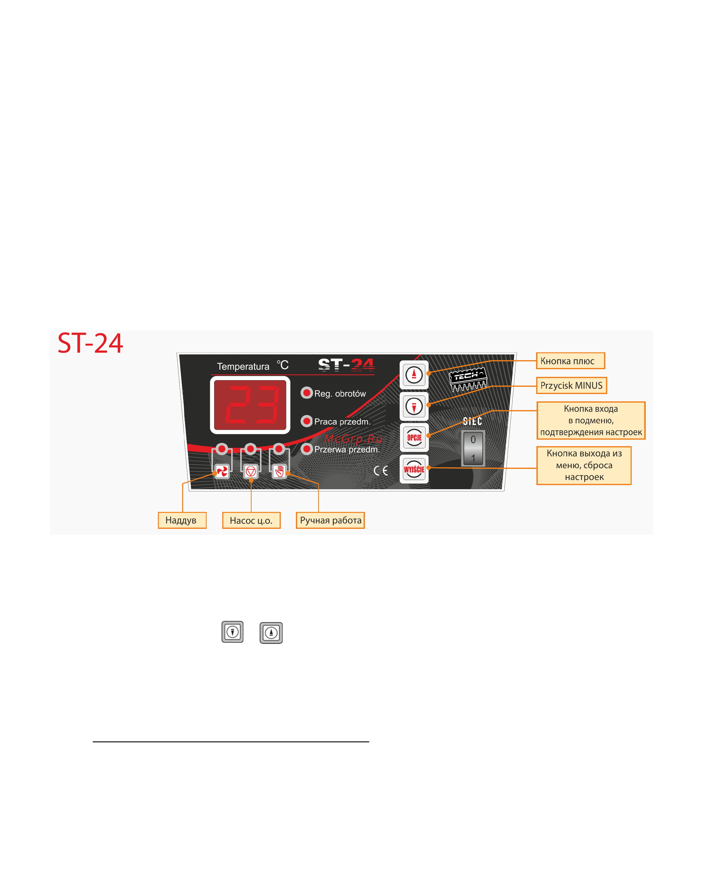 Tech ST-24 Sigma [4/8] Заданная температура