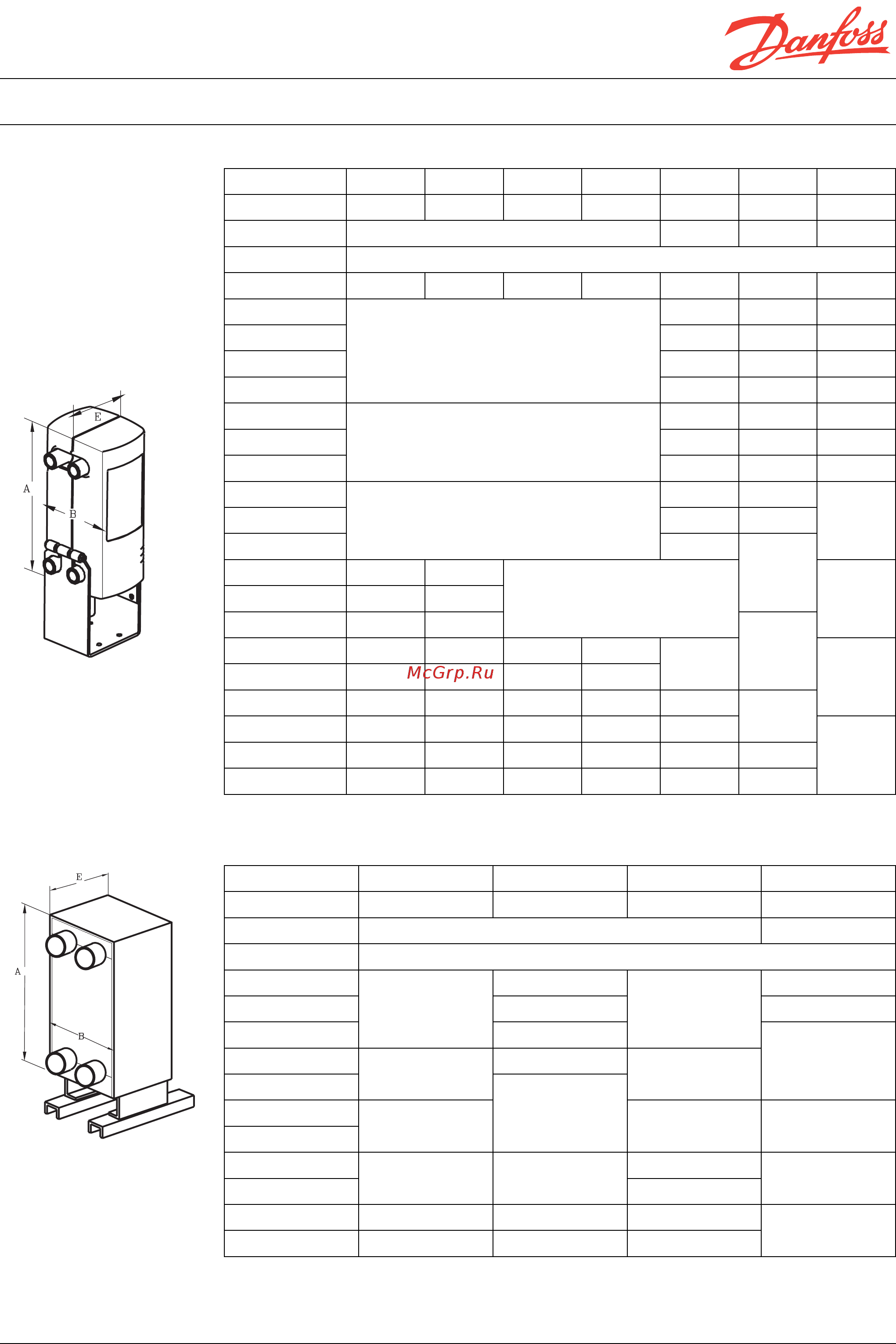 Danfoss XB 10-2 46/46 [7/8] Техническое описание паяный пластинчатый теплообменник xb