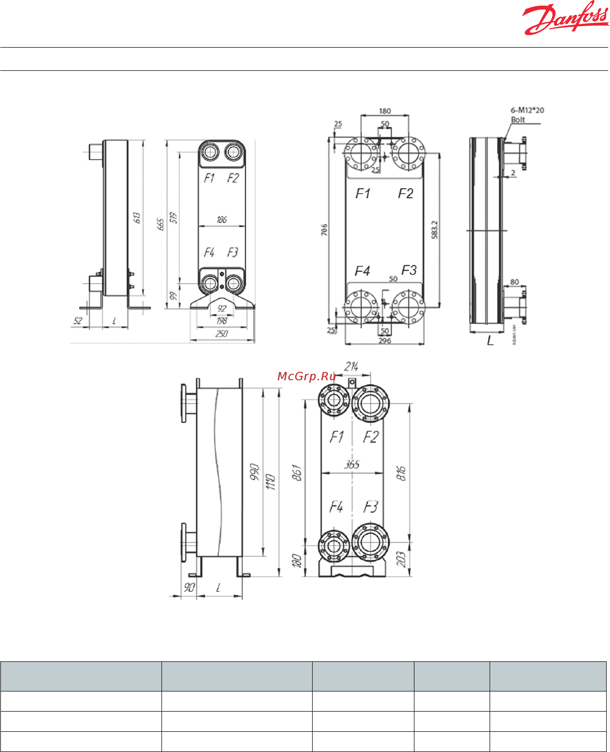 Danfoss XB 37H-1 16 PN25 Инструкция по эксплуатации онлайн [18/25] 395415