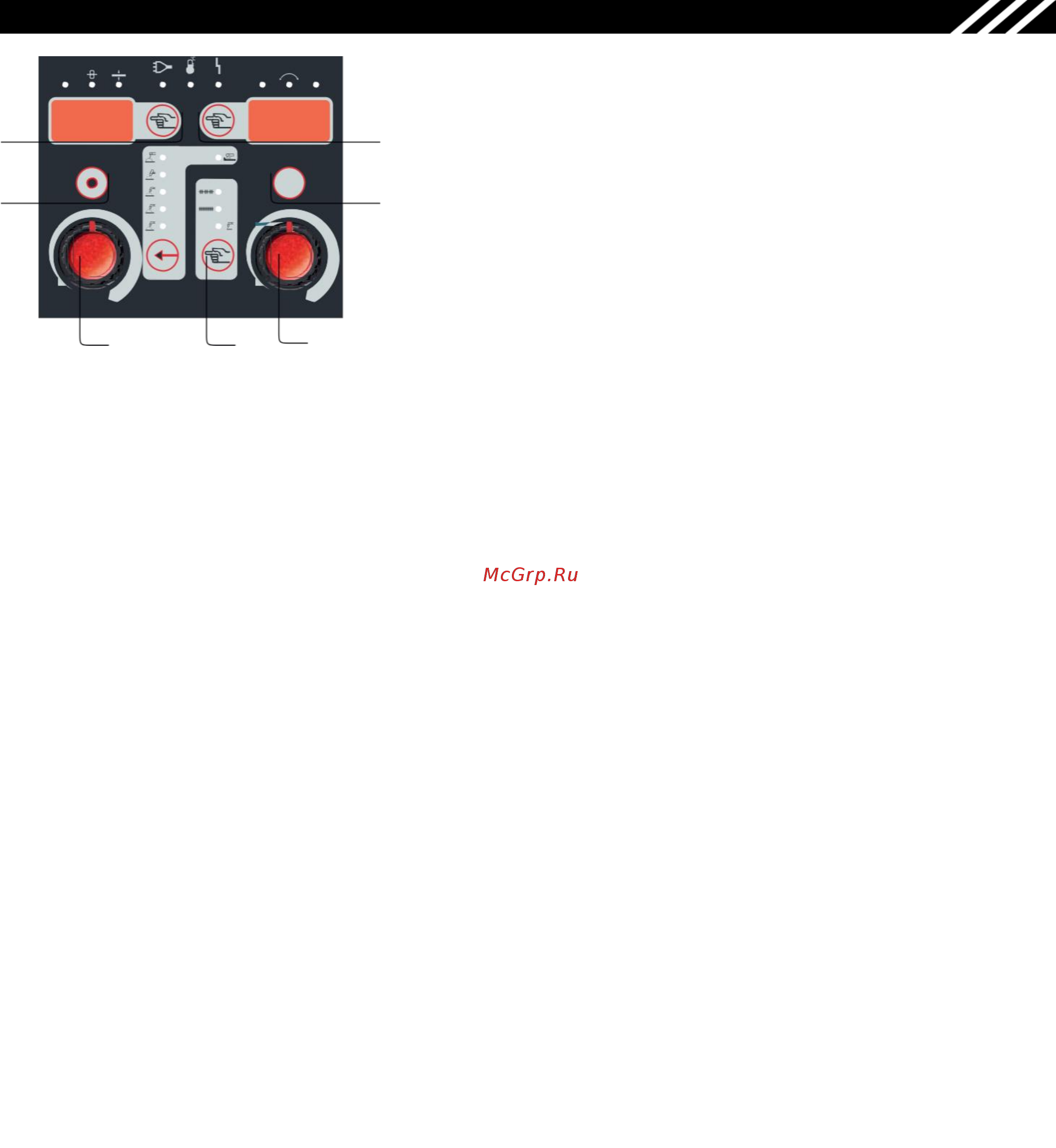 Helvi Maxitech 355C R.A. [31/39] Правый дисплей с клавишей