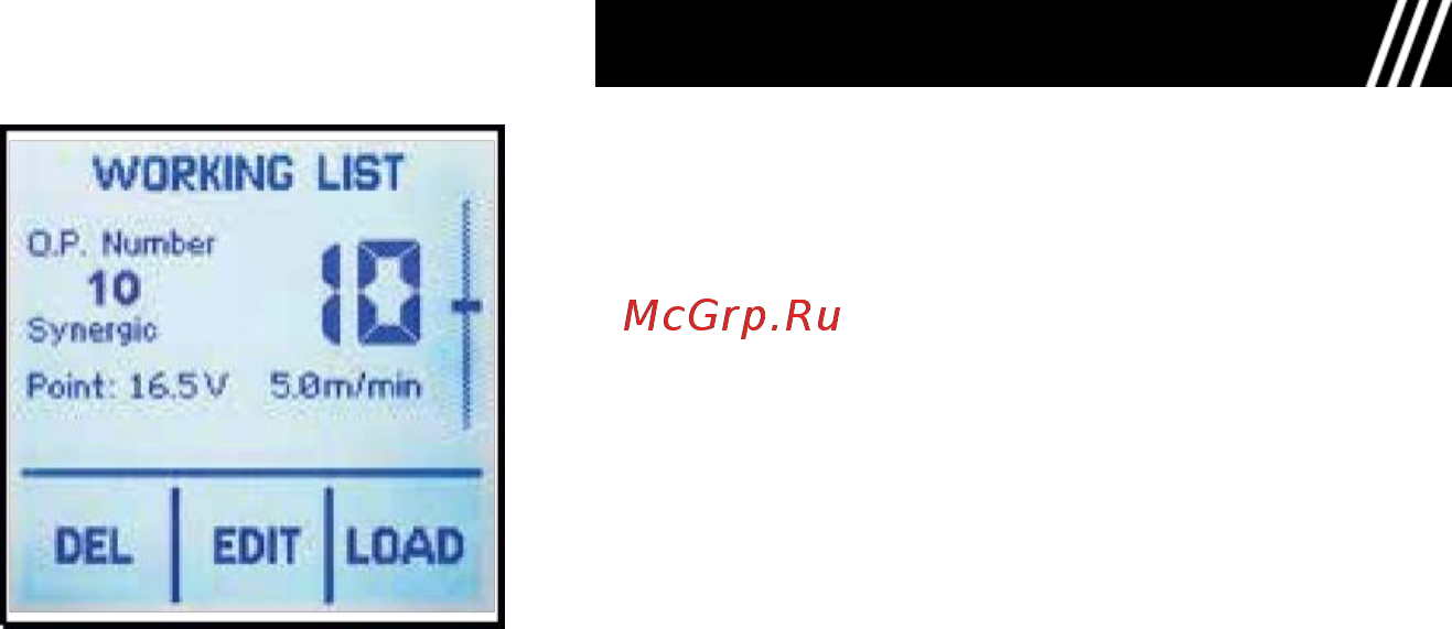 Helvi Maxitech 355C Pulse/Double Pulse R.A. [33/39] Список программ